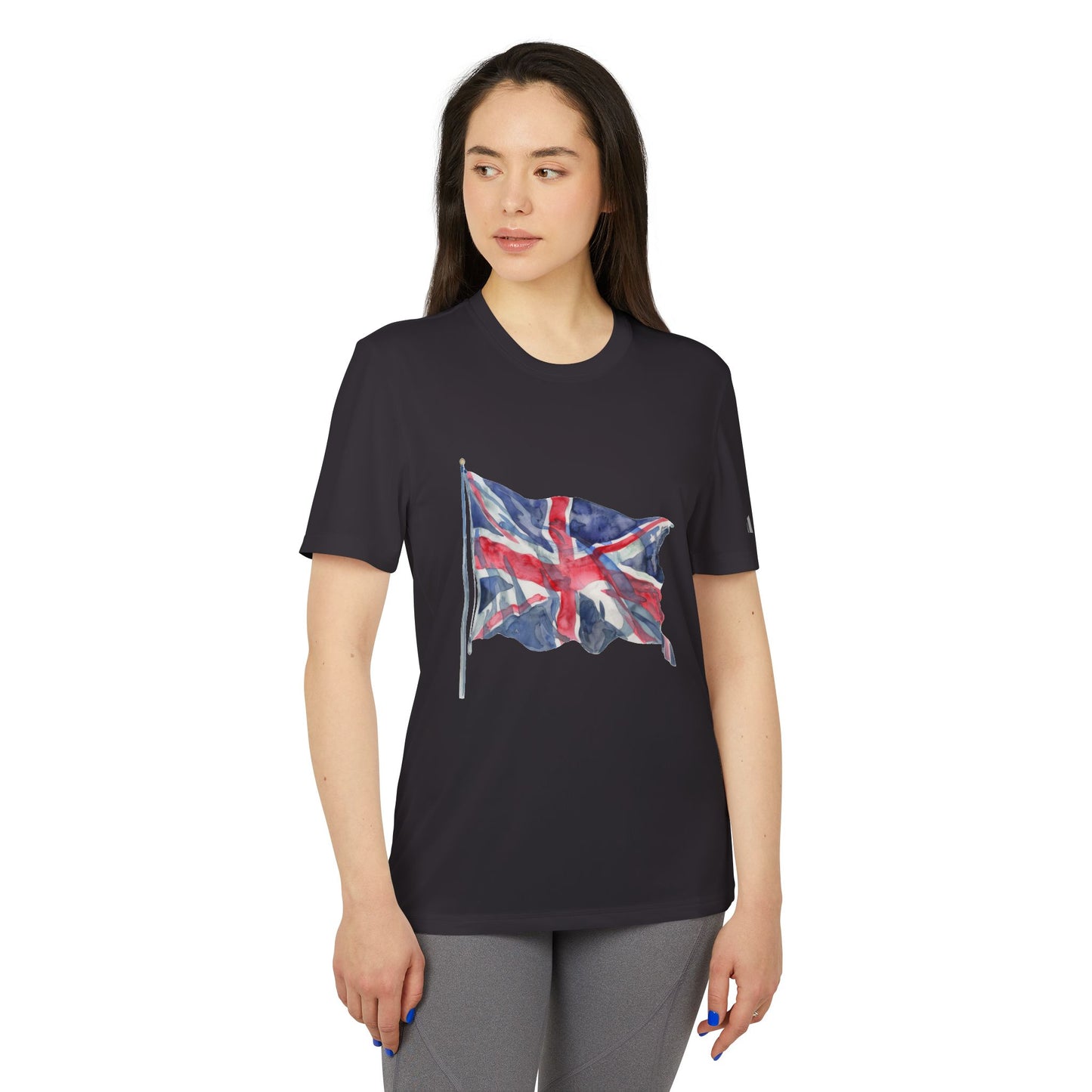 Adidas Unisex Sport T-Shirt - Union Jack Design - Perfect for Active Lifestyle and UK Enthusiasts