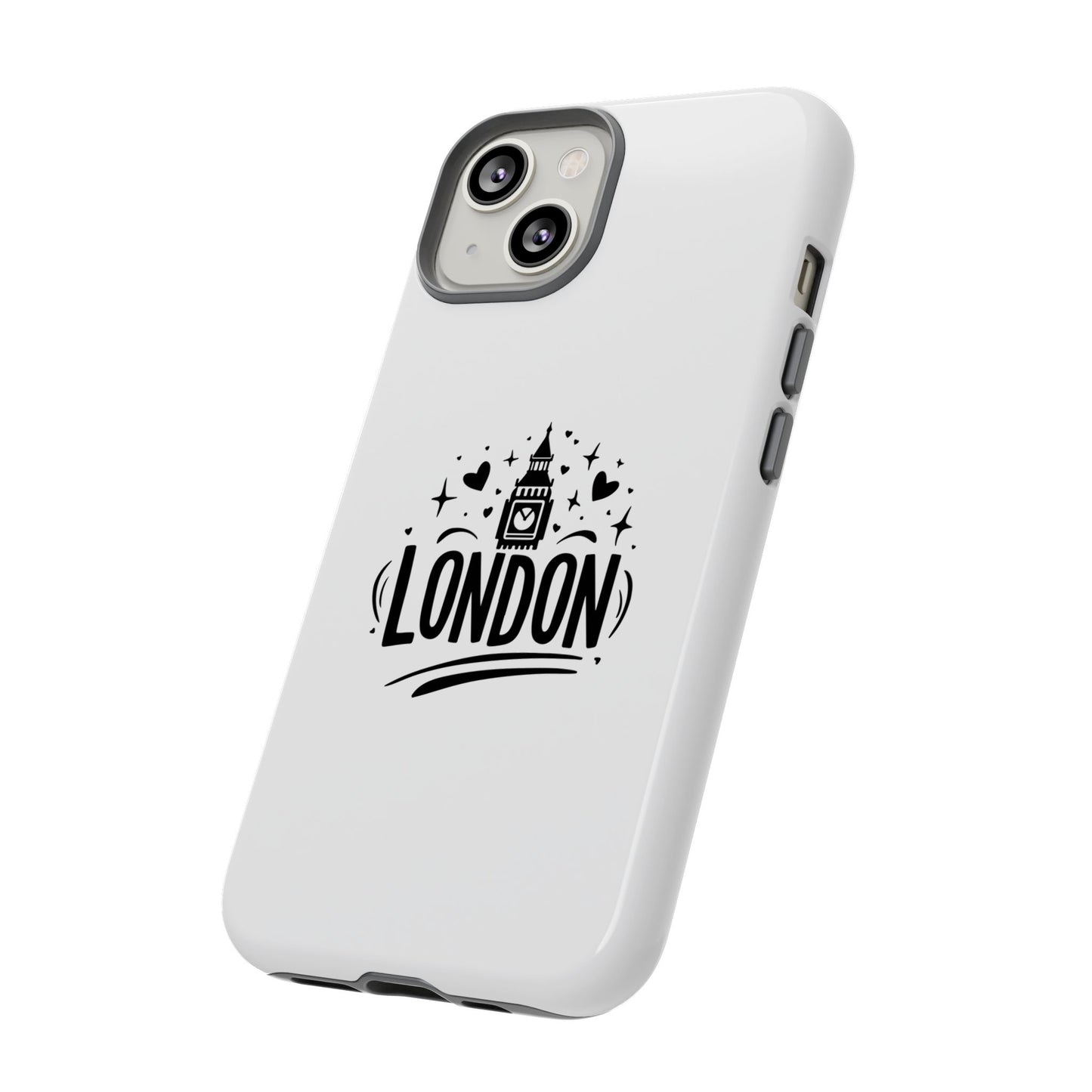 Stylish Phone Case for London Lovers, London Gift, Travel Accessory, Unique Smartphone Case, Cityscape Phone Cover