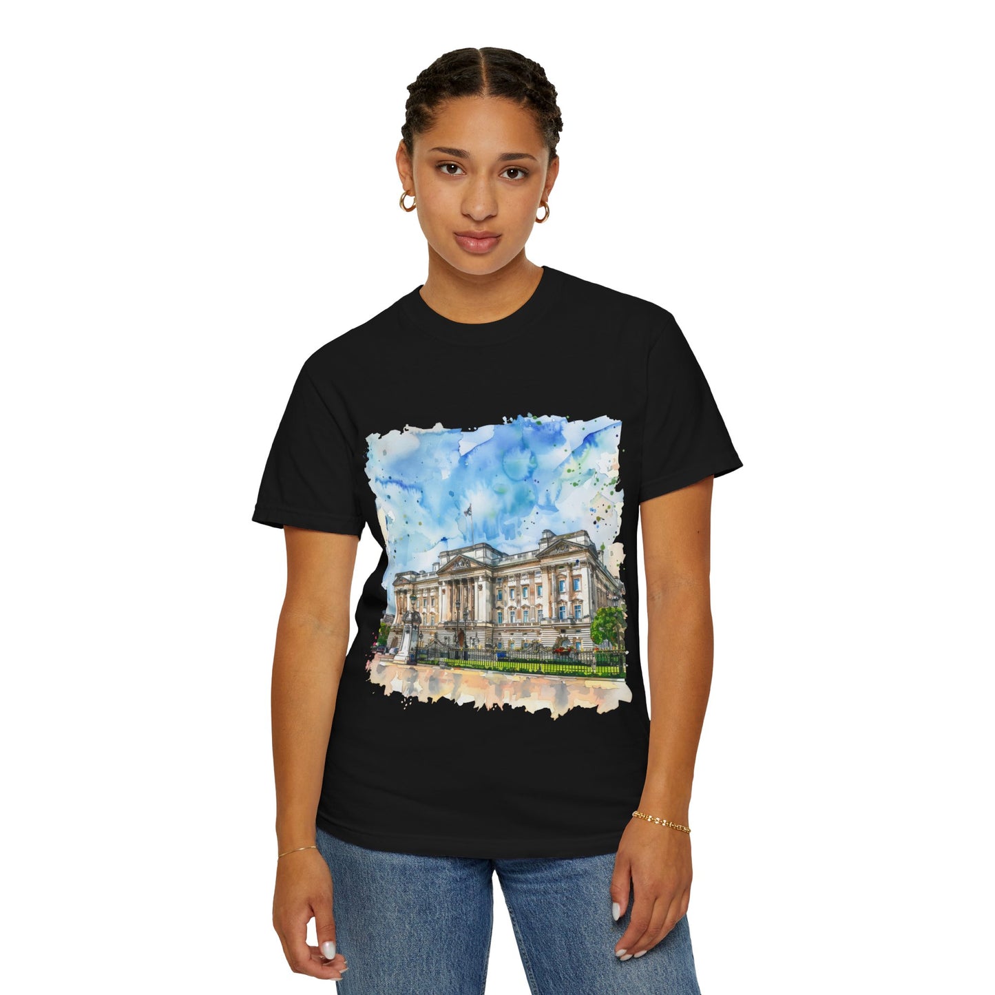 Unisex Garment-Dyed T-shirt - England Aesthetics - Embracing Classic British Charm and Style