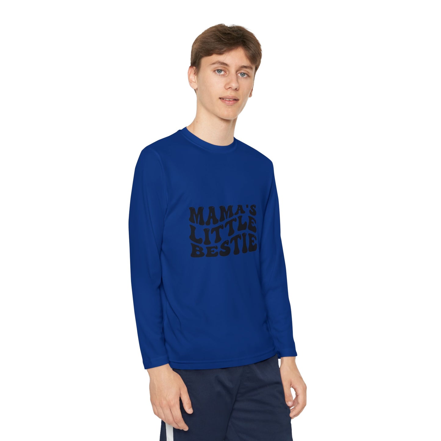 Mama's Little Bestie Youth Long Sleeve Tee