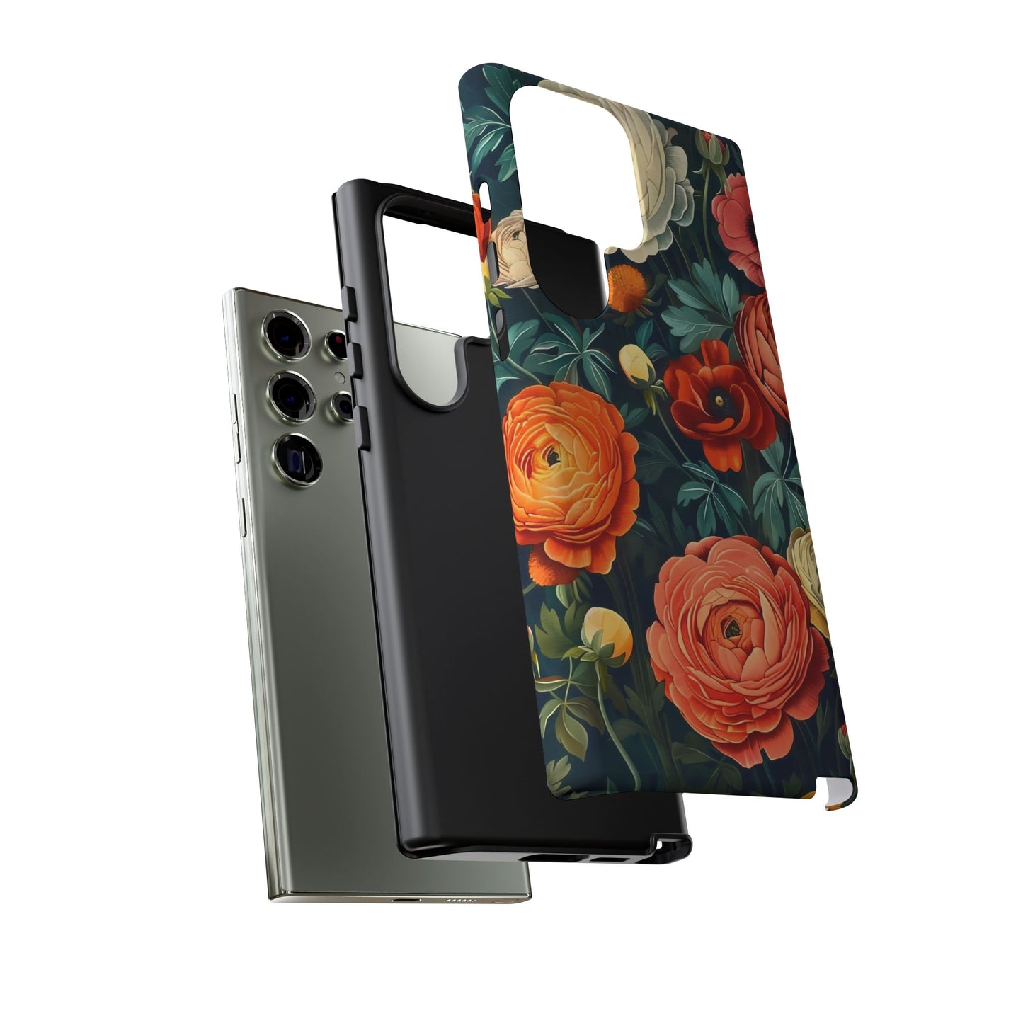 Floral Phone Case, Tough Cases - Stylish Protection, Gifts for Her, Nature Lover Decor, Floral Accessories
