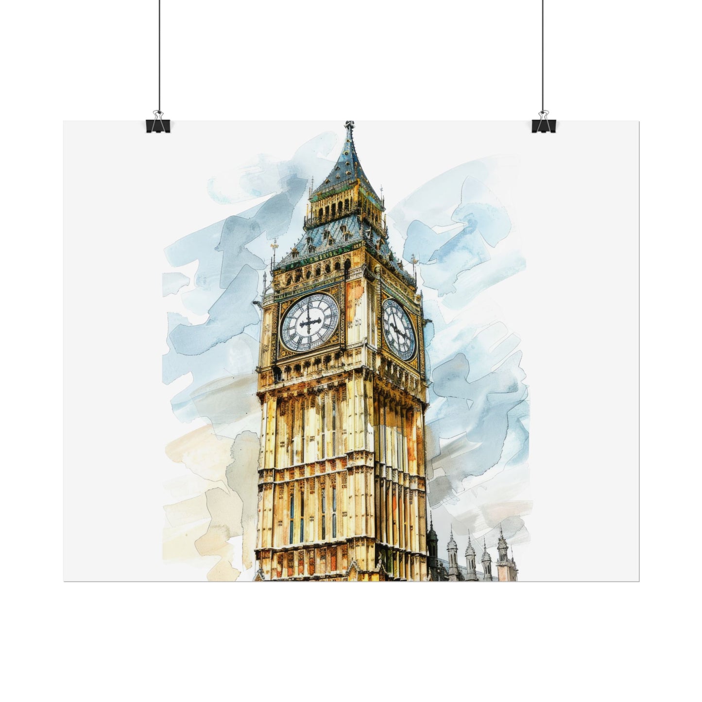 London Tower Rolled Posters
