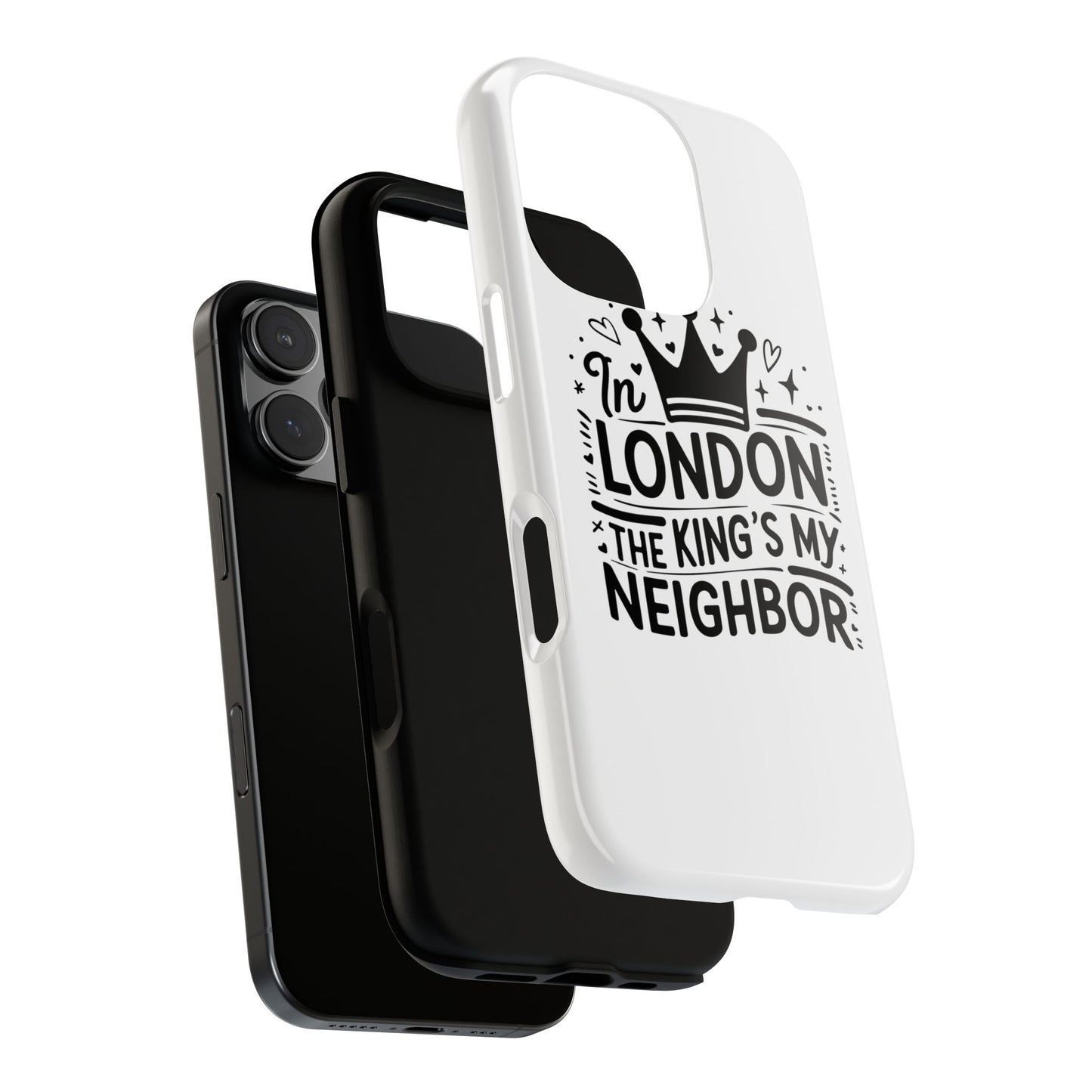 London's Neighbour Phone Case | Royalty Design for Travelers, Gifts for Friends, British Souvenir, Phone Accessory, Stylish Protection