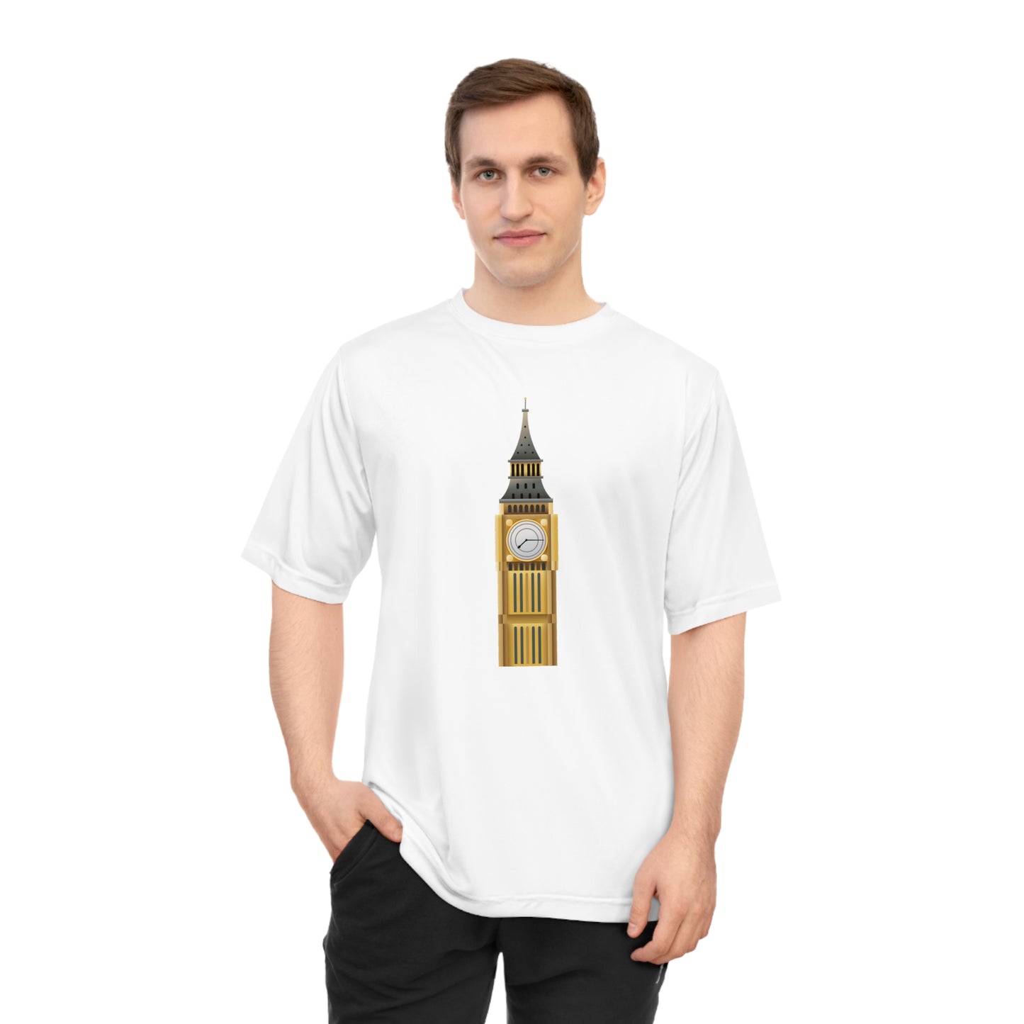 Unisex Zone Performance T-shirt - Big Ben - Heartbeat of London
