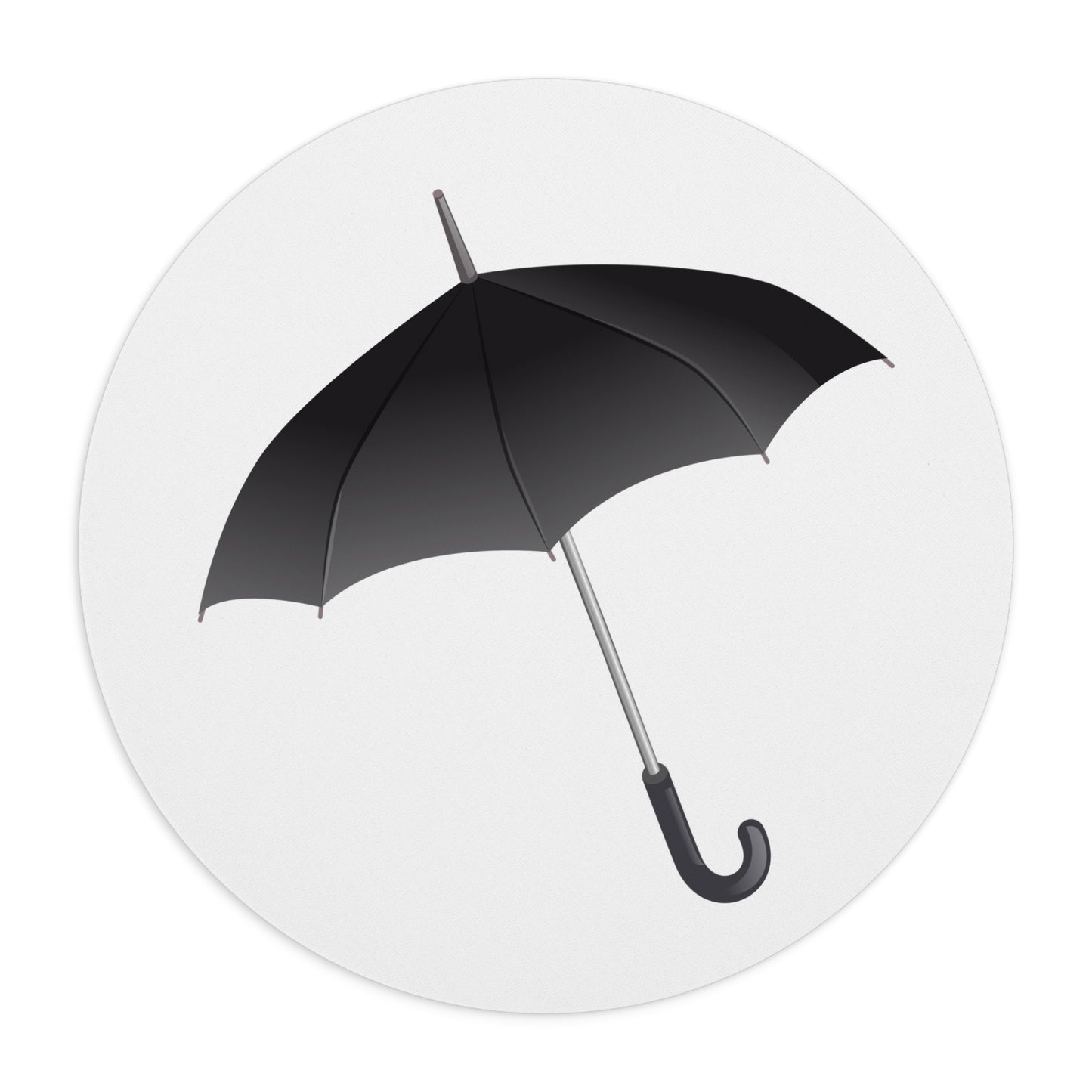Sleek Umbrella Mouse Pad, Stylish Desk Accessory, Office Decor, Gift for Professionals, Computer Accessories, Gamer Gear