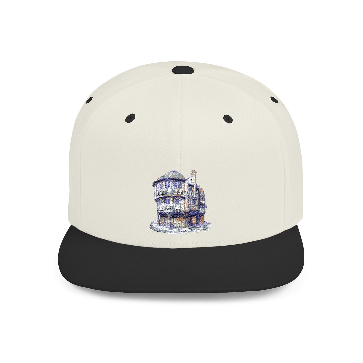 Stylish Flat Bill Snapback Hat, Trendy Cap for Graphic Lovers, Perfect for Festivals, Birthdays, and Everyday Wear
