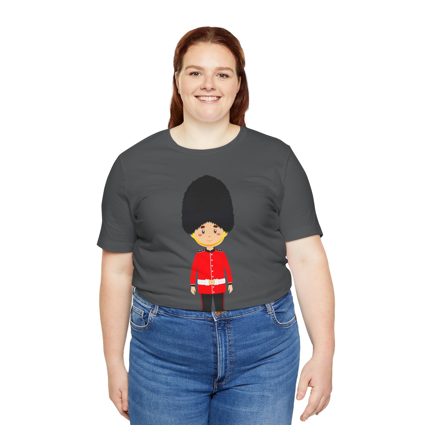 Unisex Jersey Short Sleeve Tee - Cornish Courage - Red Jackets of Bodmin