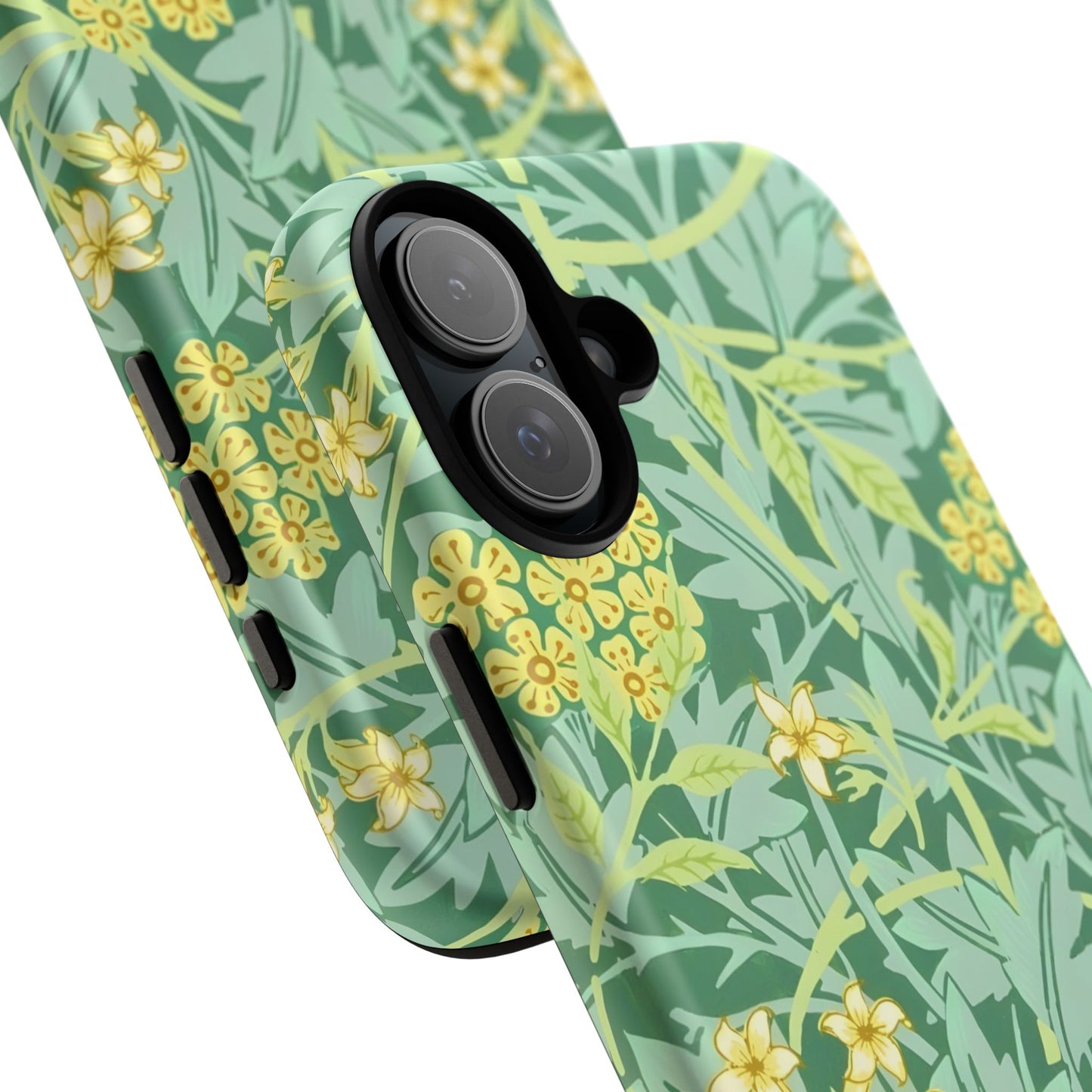 Tough Cases Organic Floral Phone Case, Stylish iPhone Cover, Eco-Friendly Gift, Nature Lover Accessory, Spring Decor, Unique Phone Protector