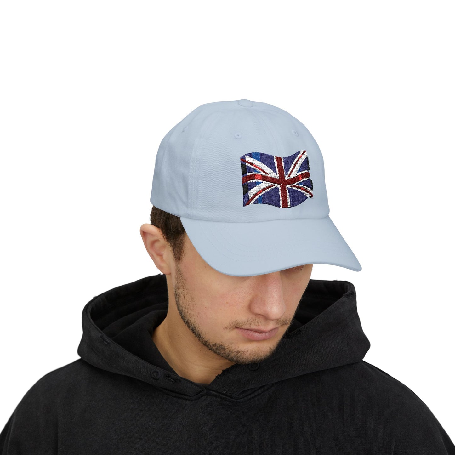 Classic British Flag Dad Cap, Trendy Men's Hat, Casual Accessories, Unique Gift for Fathers, Suitable for Summer Adventures