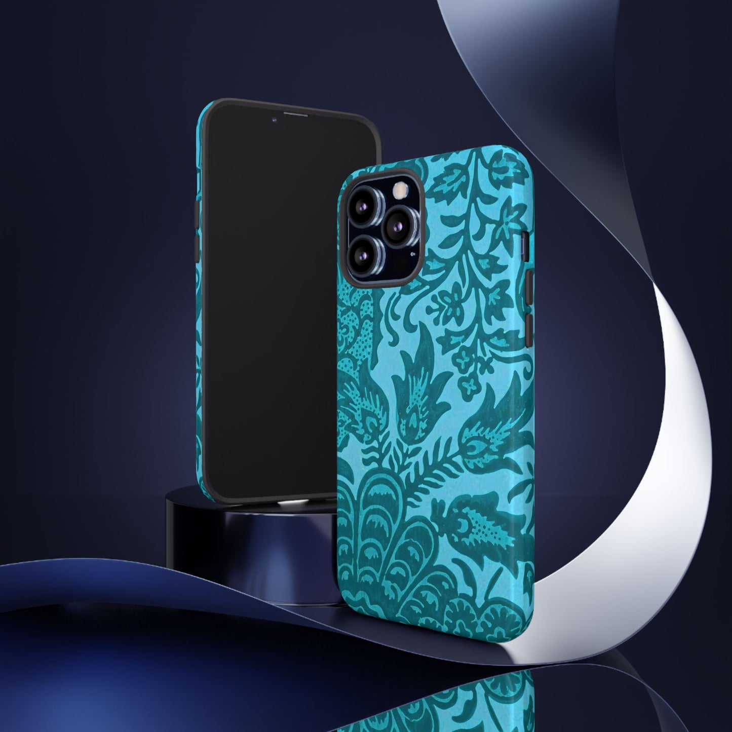 Bohemian Phone Case, Tough Floral Phone Cover, Artistic Phone Protector, Gift for Her, Unique Tech Accessories