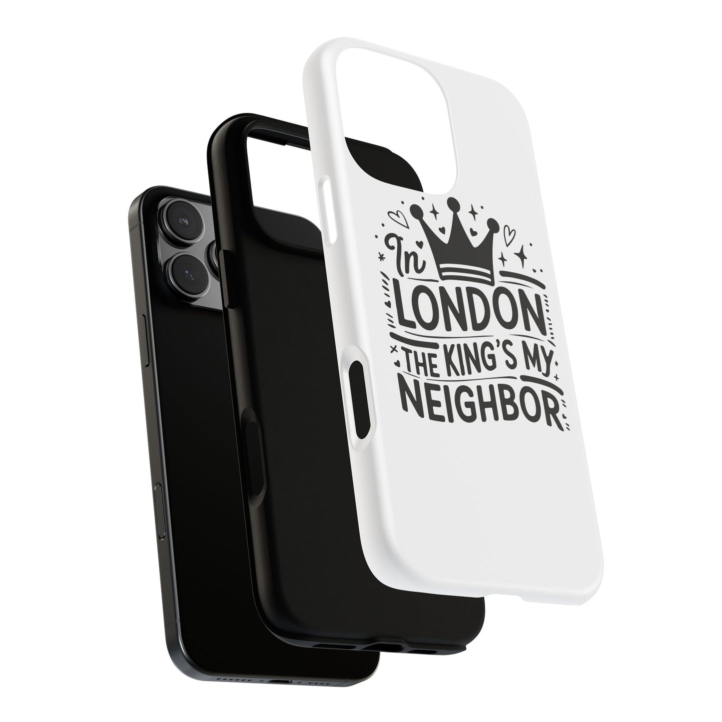 London's Neighbour Phone Case | Royalty Design for Travelers, Gifts for Friends, British Souvenir, Phone Accessory, Stylish Protection