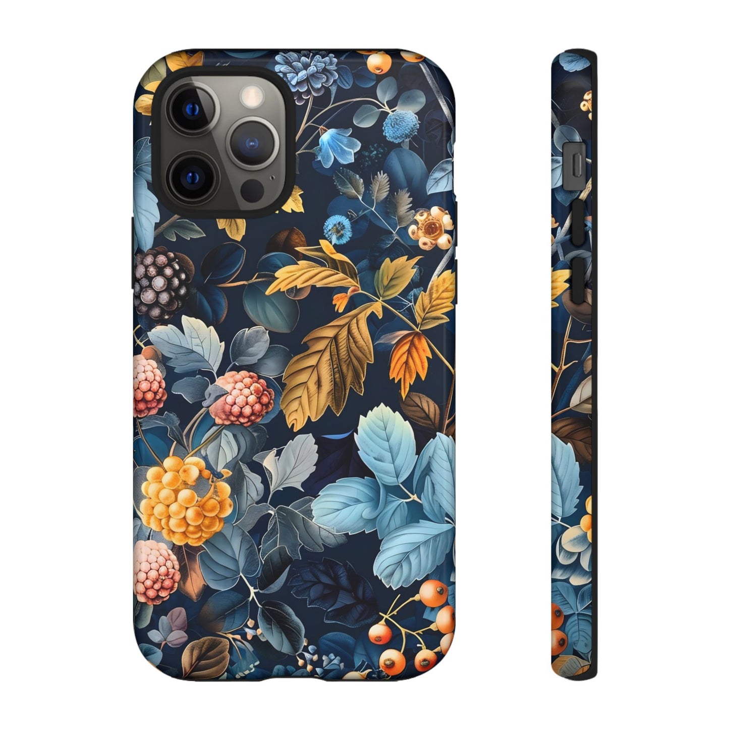 Floral iPhone Case, Tough Phone Cover, Nature-inspired Accessory, Gift for Her, Trendy Protection Case