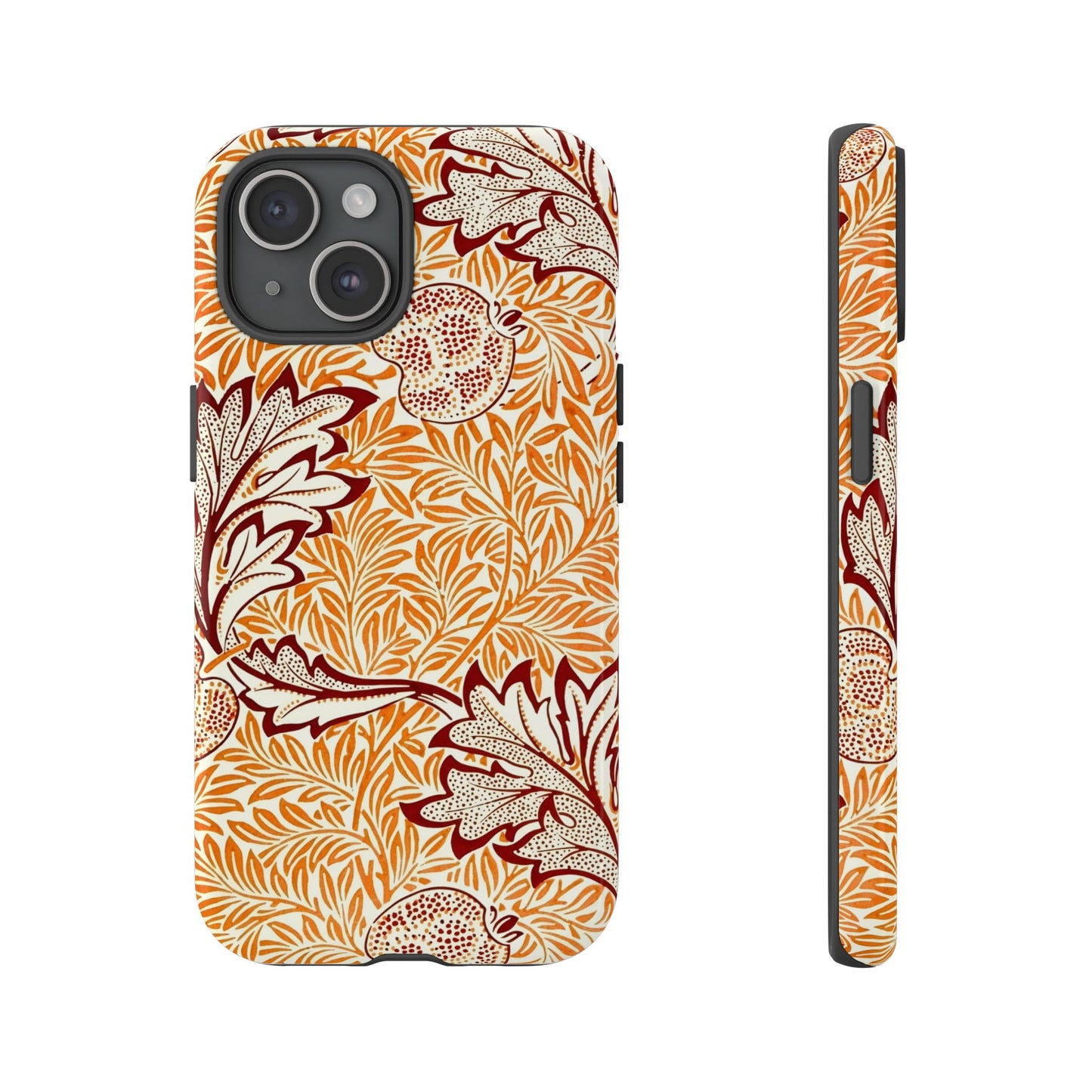 Stylish Phone Case, Tough Cases with Floral Design, Protective Cover, Gift for Her, Cute Phone Accessory