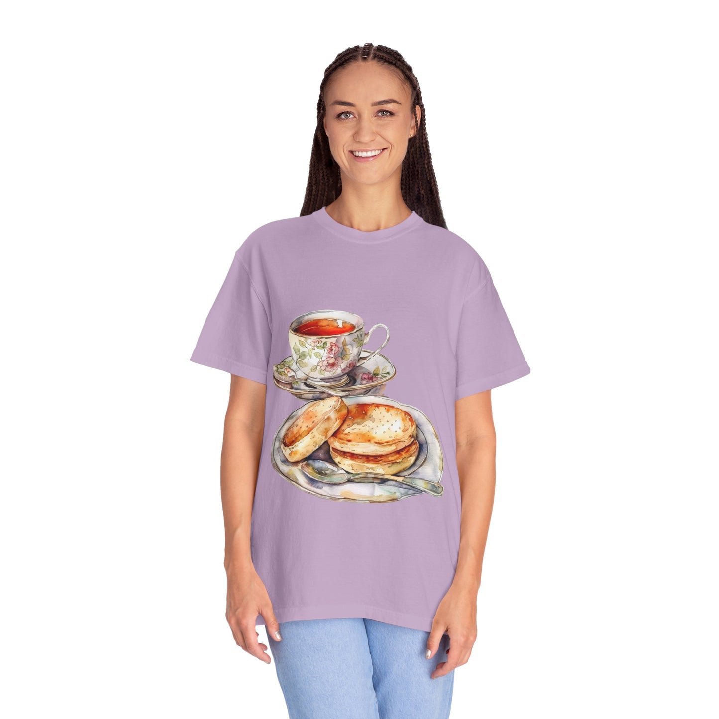 Unisex Garment-Dyed T-shirt - Sunday Roasts & Afternoon Tea - The Heart of British Cuisine