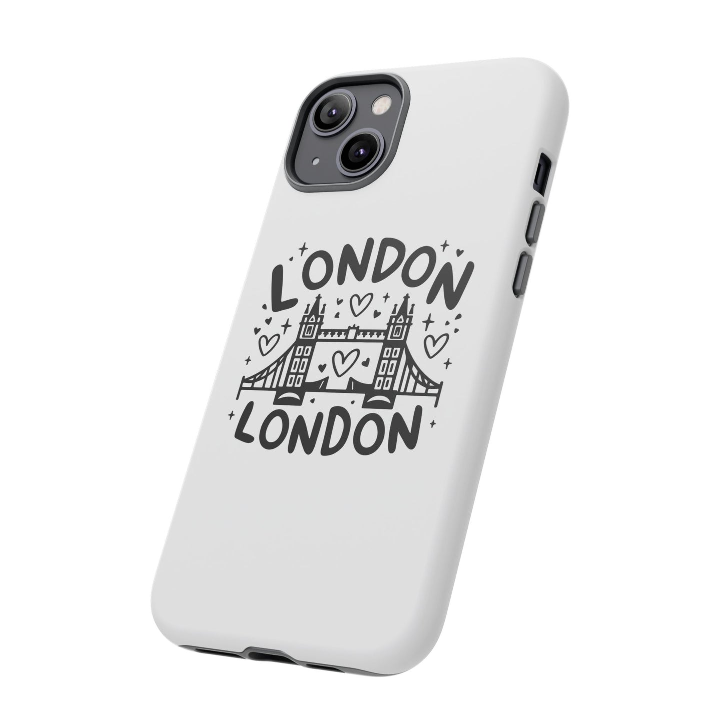 Love London Bridge Phone Case, Tough Cases for London Lovers, Cute Protection, Travel Gift, Phone Accessory, Design with Love