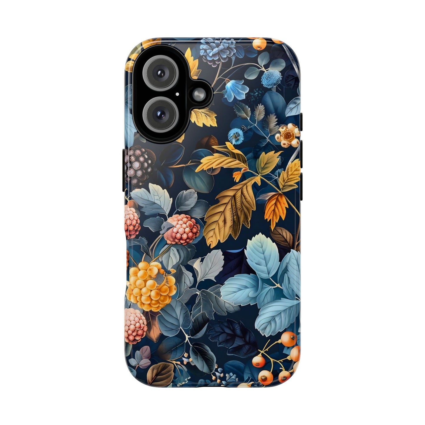 Floral iPhone Case, Tough Phone Cover, Nature-inspired Accessory, Gift for Her, Trendy Protection Case