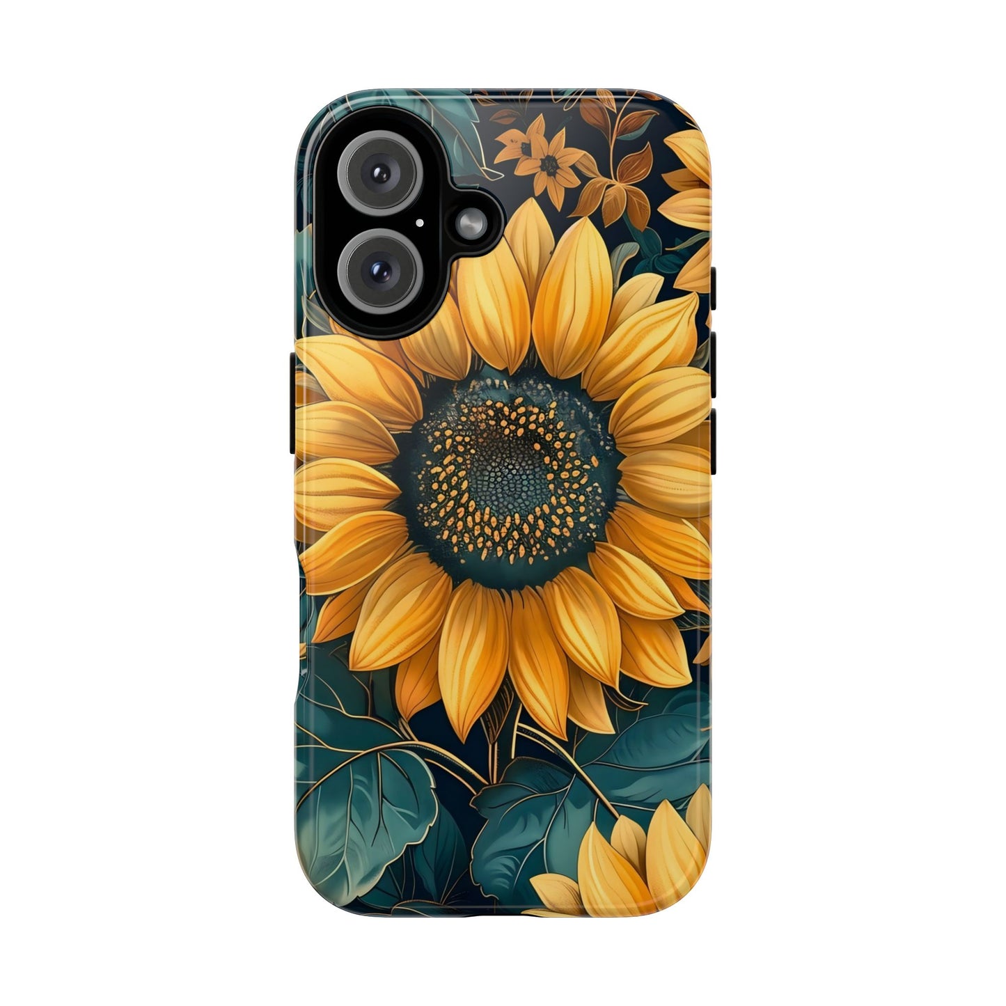 Sunflower Phone Case - Bright Floral Design, Stylish Tough Cover for Sunflower Lovers, Gift for Plant Enthusiasts, Mom Gift, Nature Lovers