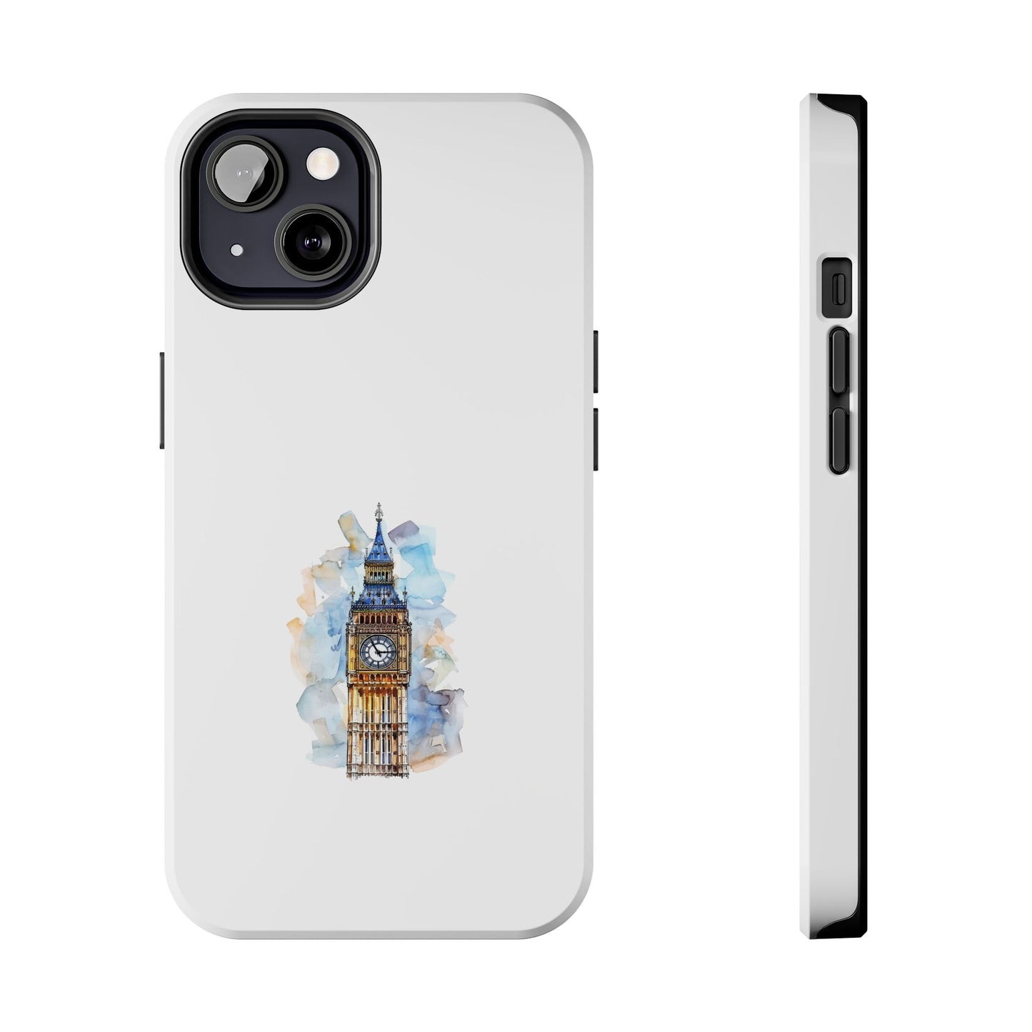 London Big Ben Tough Phone Case - Durable Protection with a Splash of Art