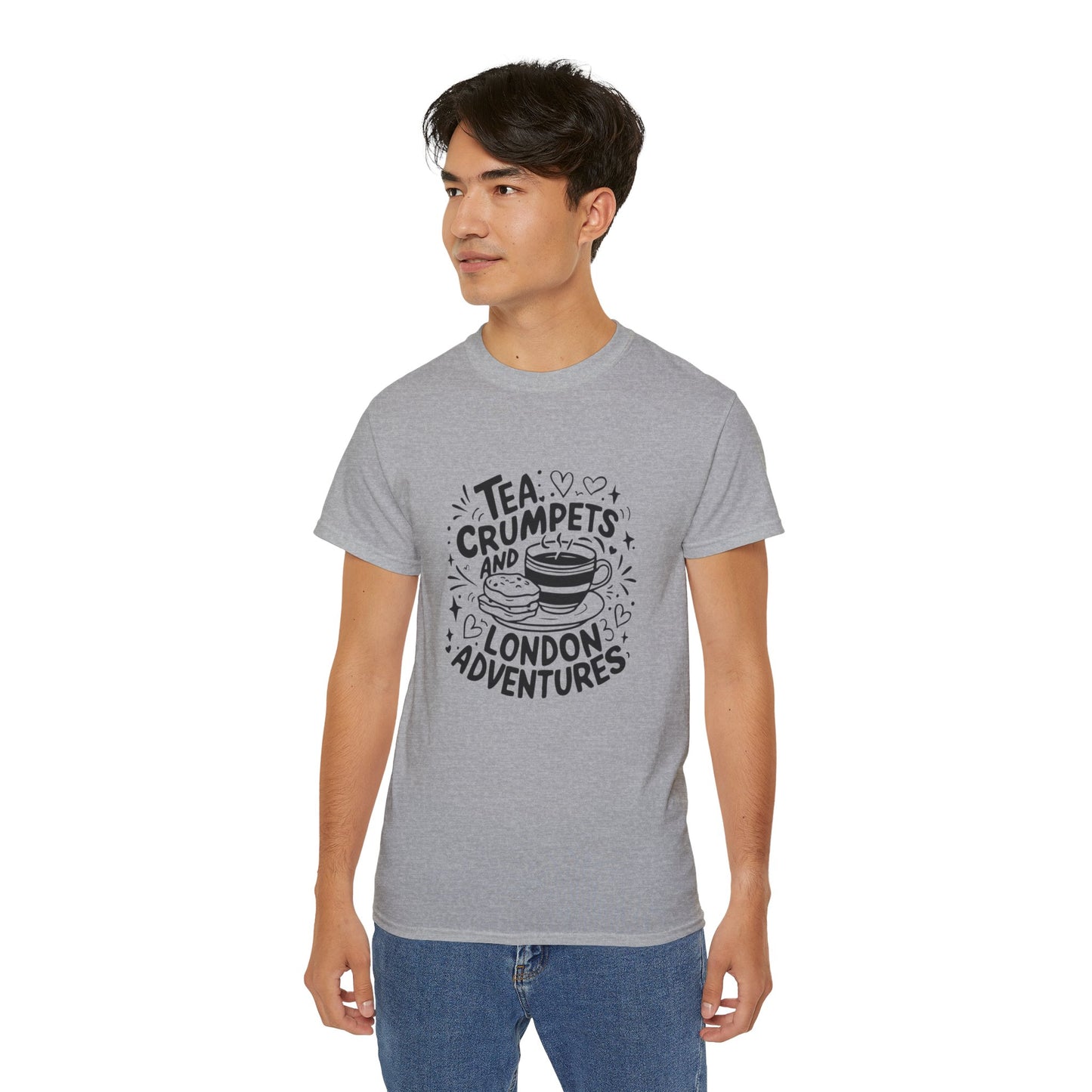 Unisex Ultra Cotton Tee Durable - London's Adventures