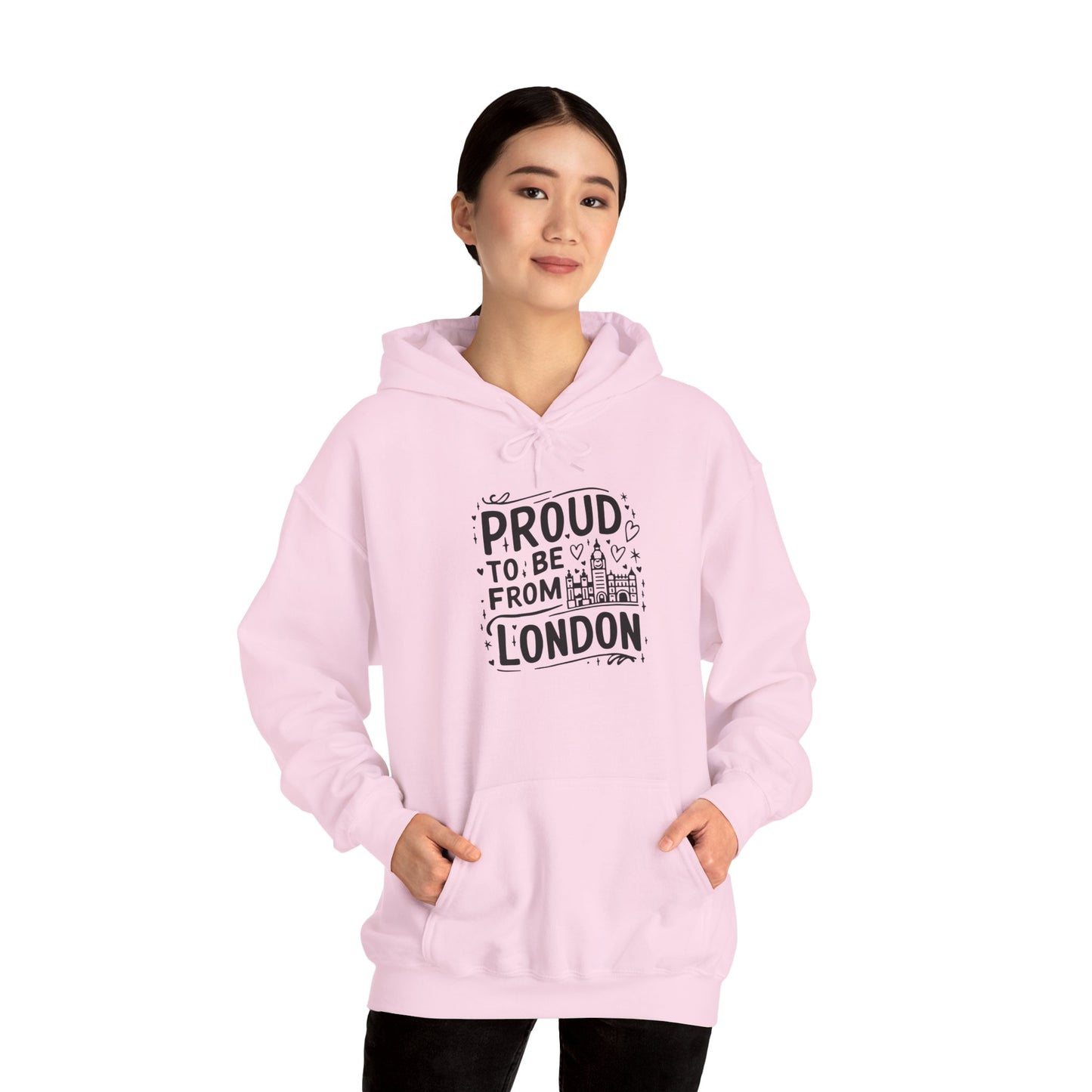 Unisex Heavy Blend™ Hooded Sweatshirt - Proud to be from London