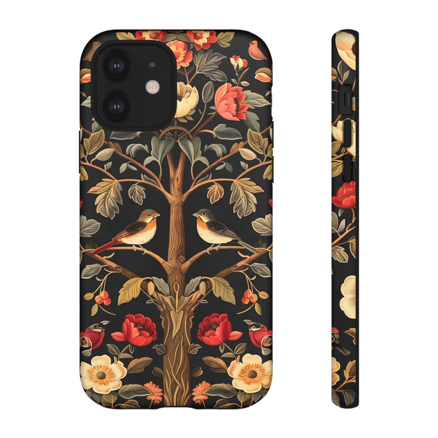 Floral Phone Case - Artistic Tough Cases for Phone Protection, Unique Gifts, Nature-Inspired Design, Eco-Friendly Accessories, Home Decor