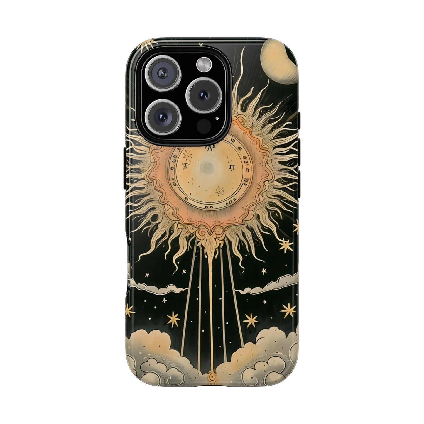 Celestial Phone Case, Tough Cases for Astrology Lovers, Cosmic Design, Gift for Astronomers, Unique Phone Accessories