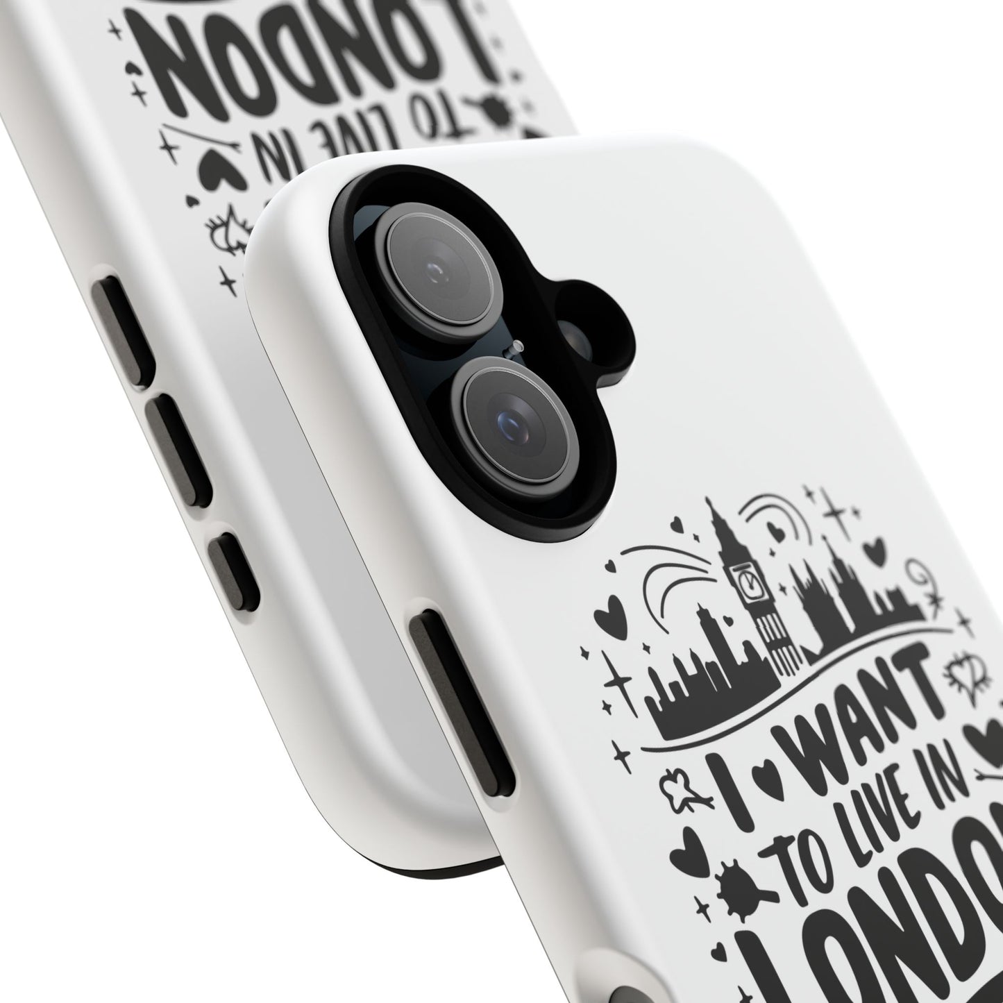 London City iPhone Case, Tough Phone Cover, Travel Gift, London Souvenir, Adventure Accessory, Wanderlust Decor