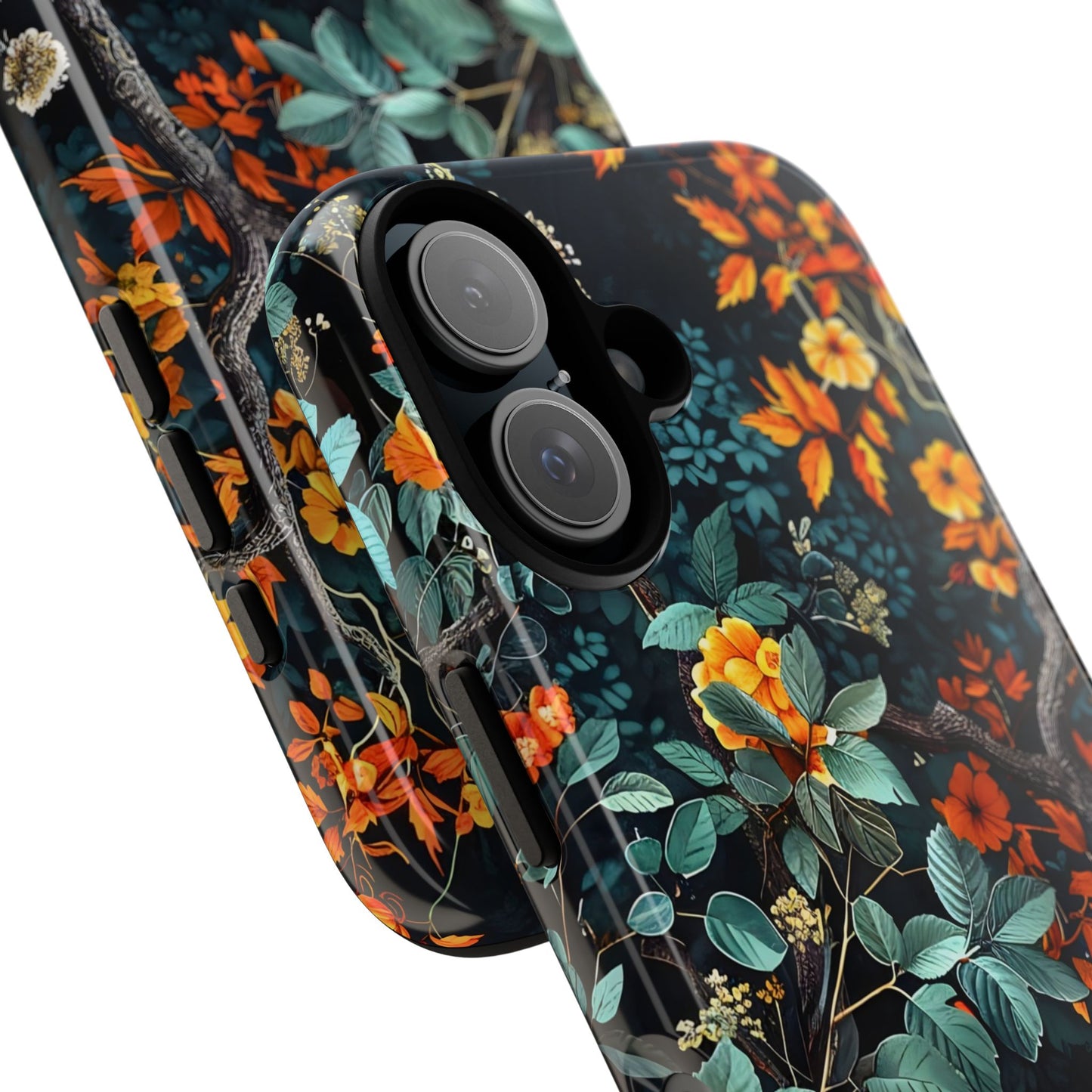 Floral Phone Case | Tough Cases, Protective Cover, Gift for Her, Autumn Vibes, Floral Phone Accessory, Unique Design