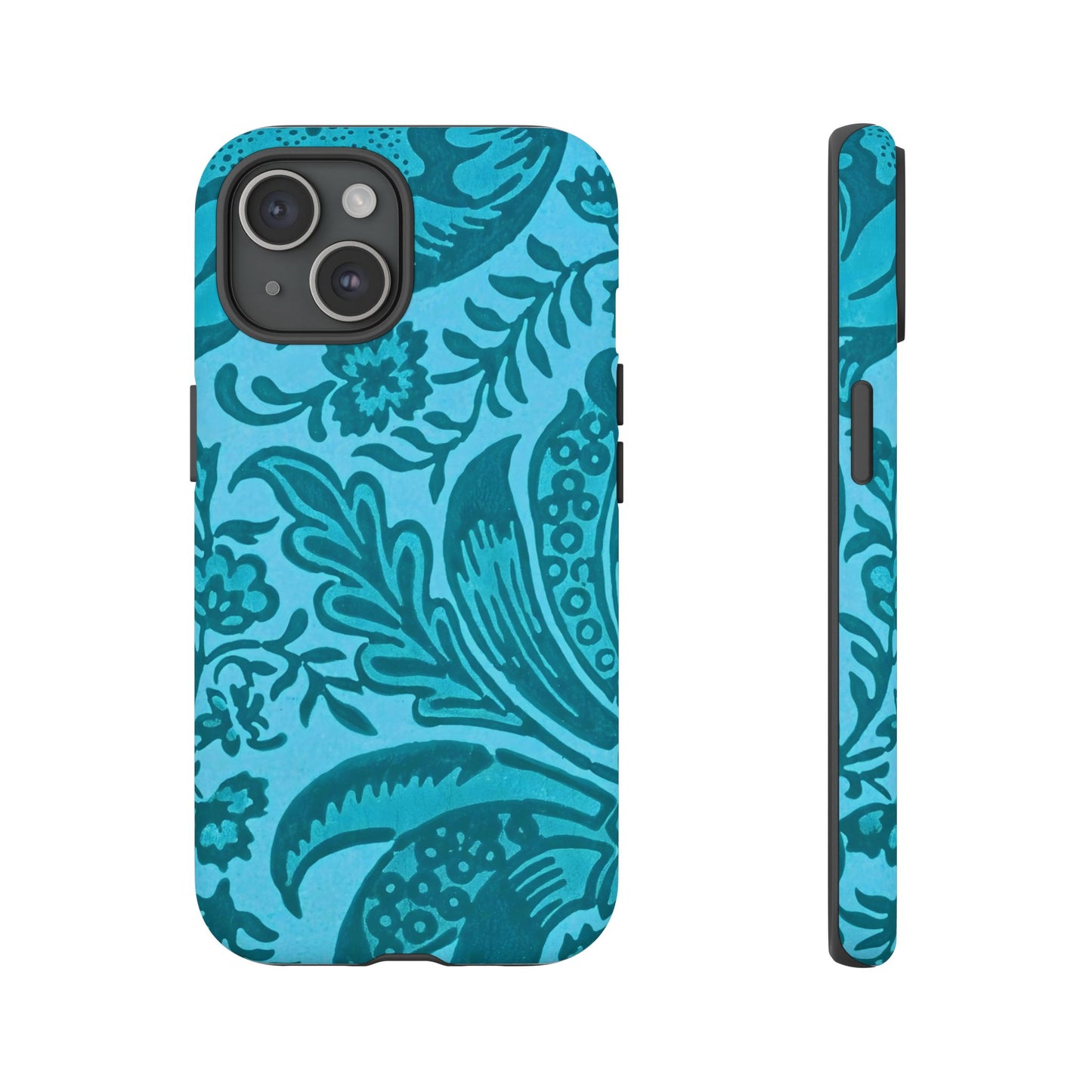 Tough Cases Floral Phone Case, Boho Chic Cover for Smartphones, Unique Gift for Her, Trendy Tech Accessory, Perfect for Personalization