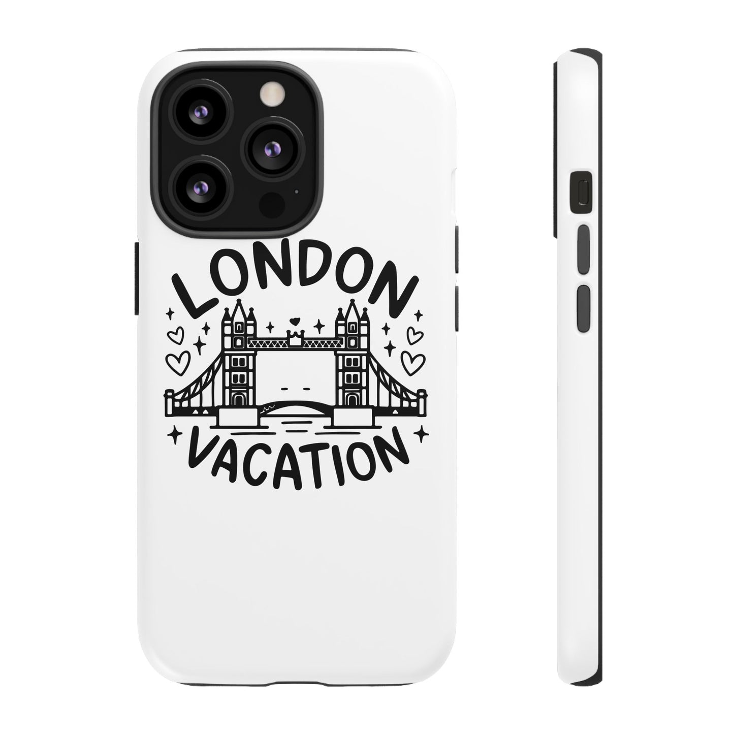 London Vacation Phone Case, Travel Accessories, Unique Gift, London Lover, Custom Phone Cover, Vacation Souvenir