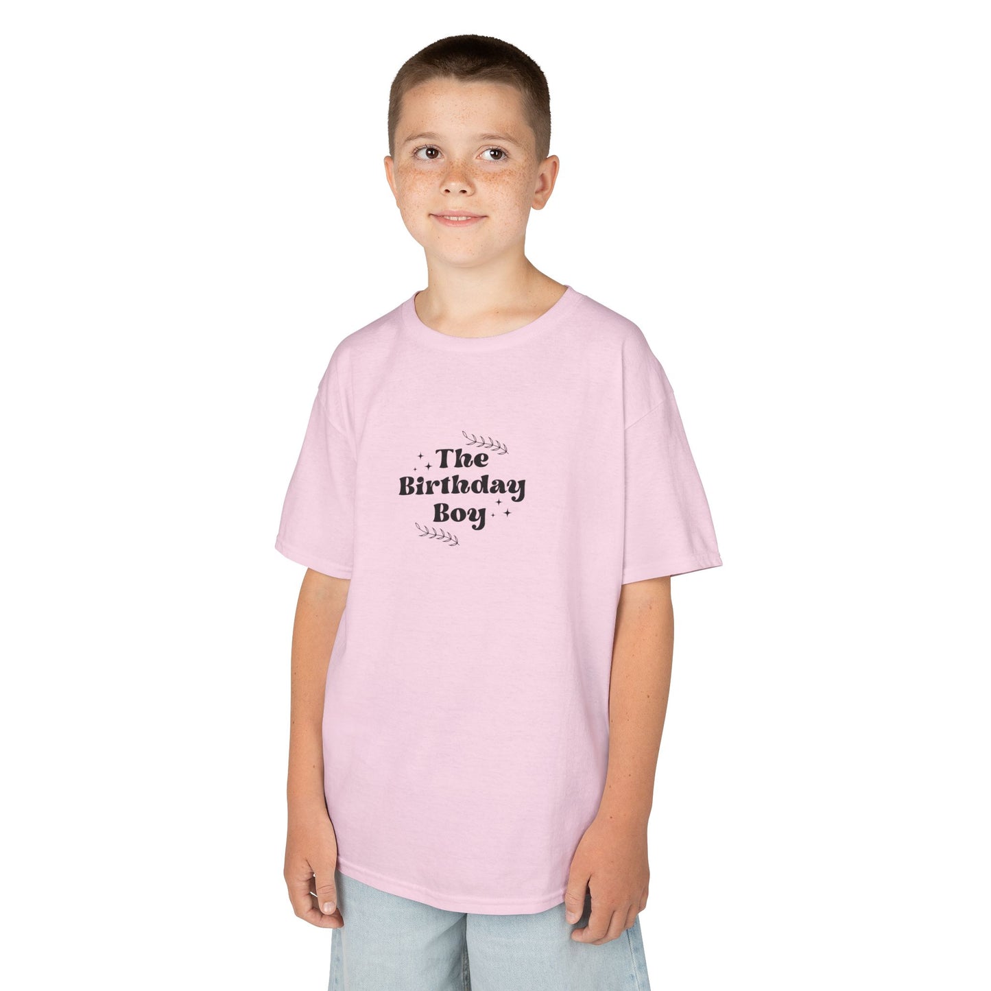 Kids Heavy Cotton Tee - The Birthday Boy – A Joyful Celebration
