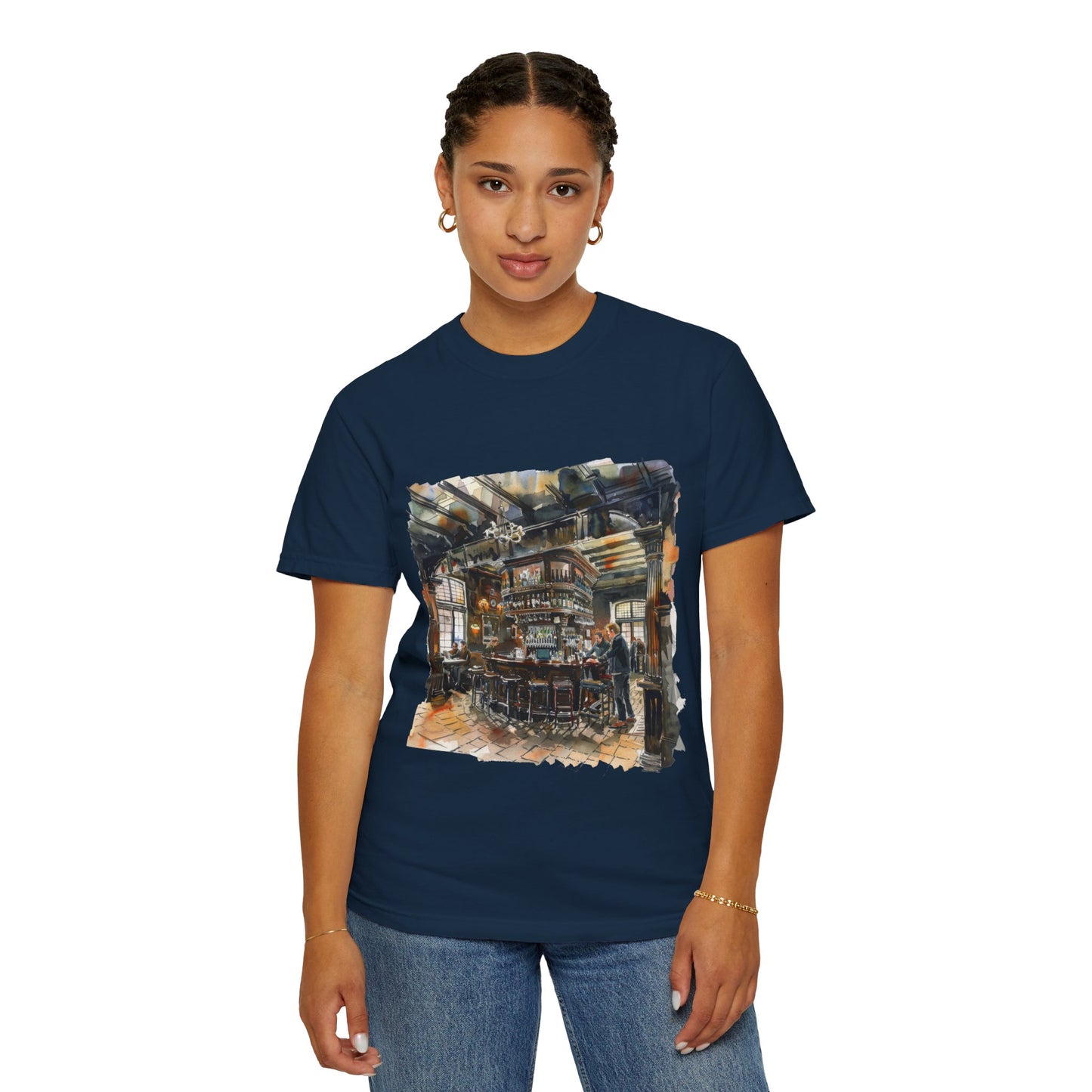 Unisex Garment-Dyed T-shirt - The Quintessential British Pu
