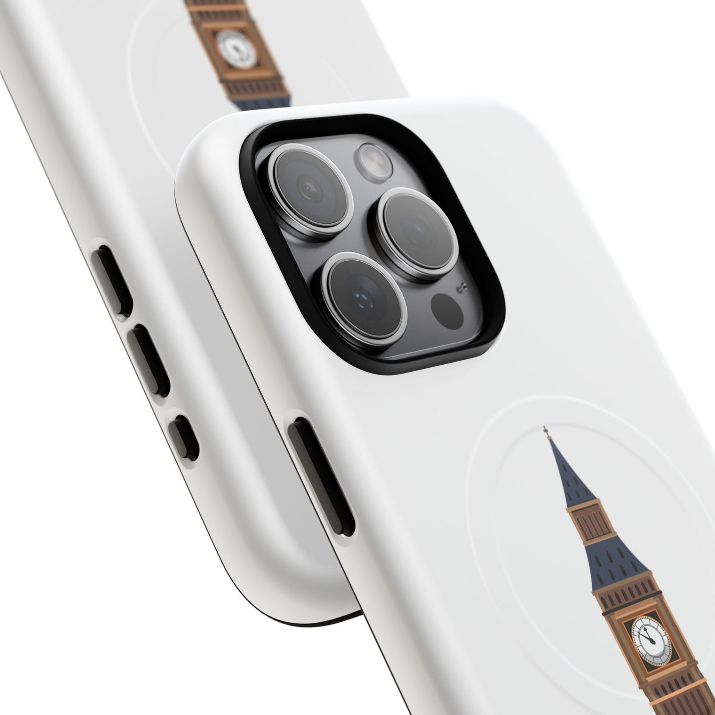 Tough Magnetic Phone Cases with Iconic Big Ben Design, Phone Protector, Unique Gift, London Souvenir, Magnetic Case for Phones