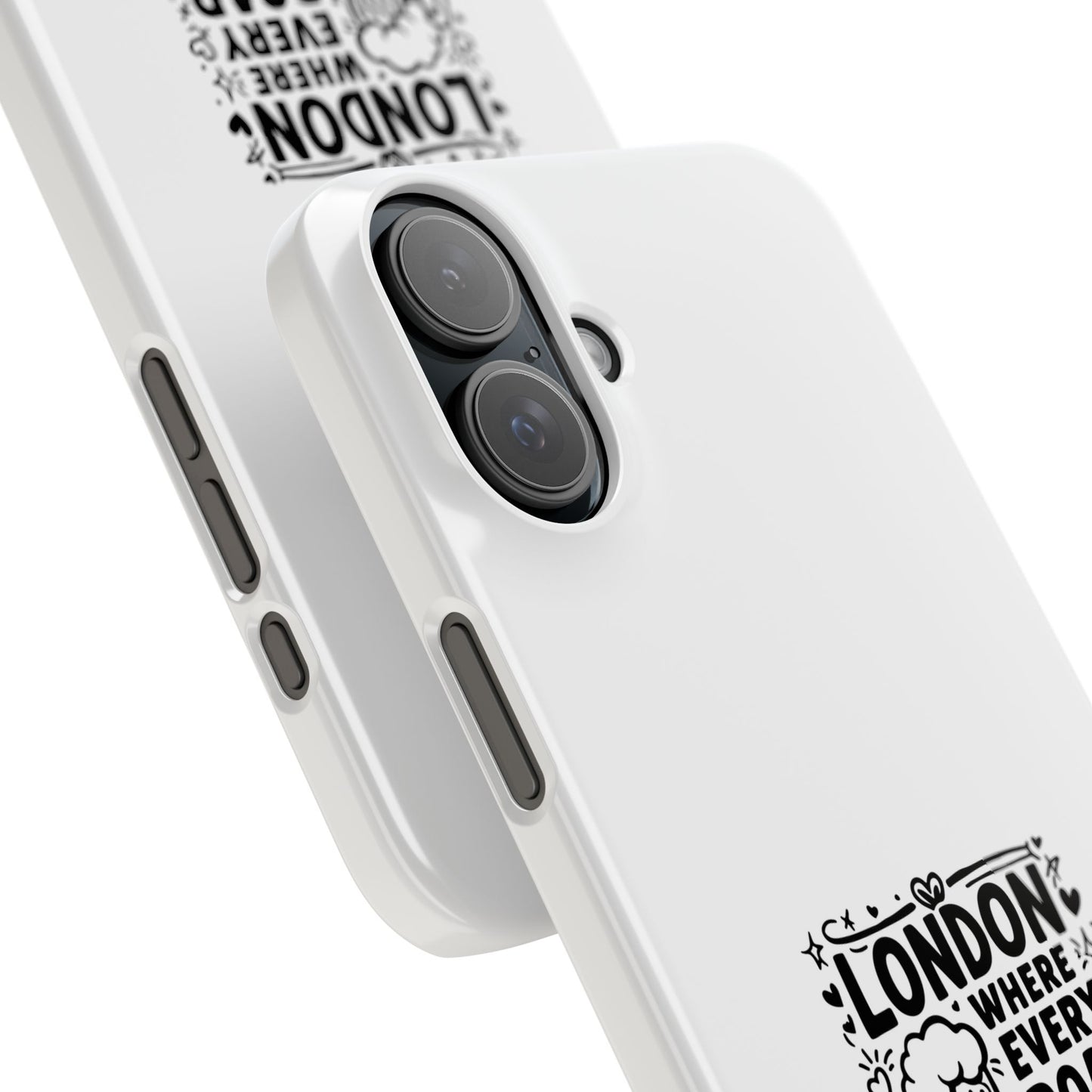 London Pub Slim Phone Case, Beer Lover Gift, Travel Accessory, Urban Style, Fun Design, Unique Phone Cover