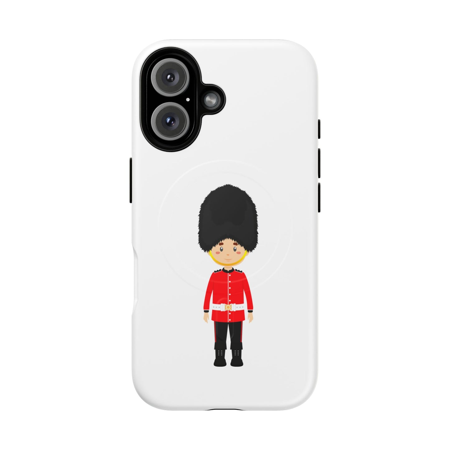 Tough Magnetic Phone Cases with Royal Guard Design - Fun Gift for Kids, Phone Protection, Unique Accessories, Birthday Present, Holiday Gift