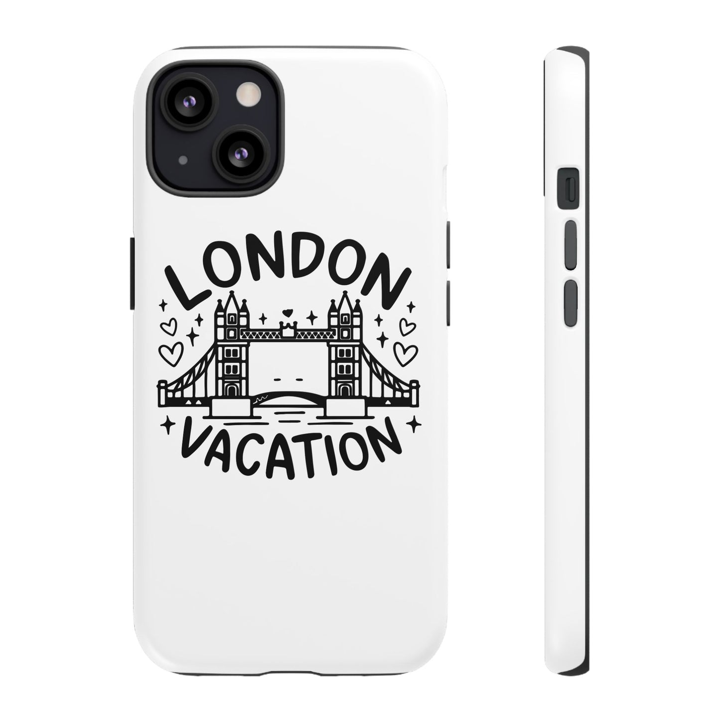 London Vacation Phone Case, Travel Accessories, Unique Gift, London Lover, Custom Phone Cover, Vacation Souvenir