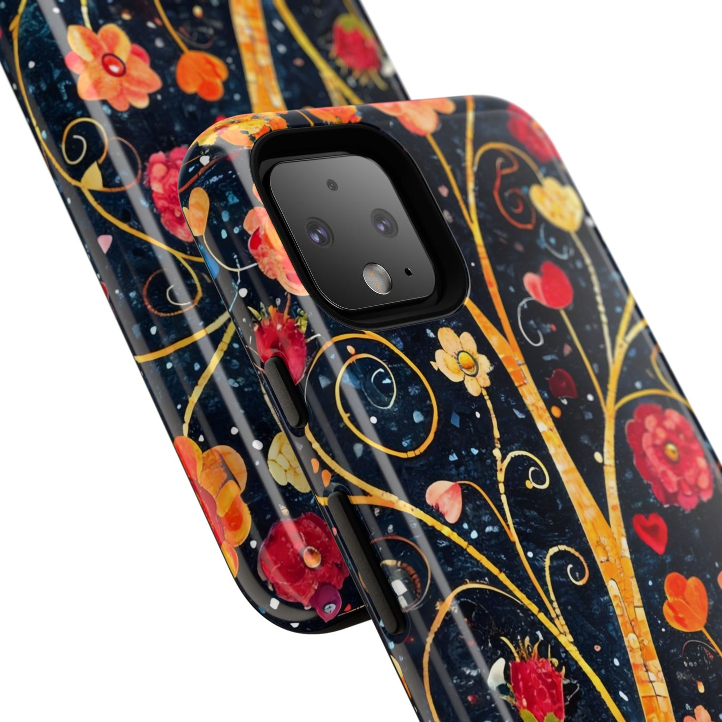 Floral Phone Case - Tough Cases | Vibrant Design for Nature Lovers, Gift for Her, Stylish Protection, Spring Decor, Customizable