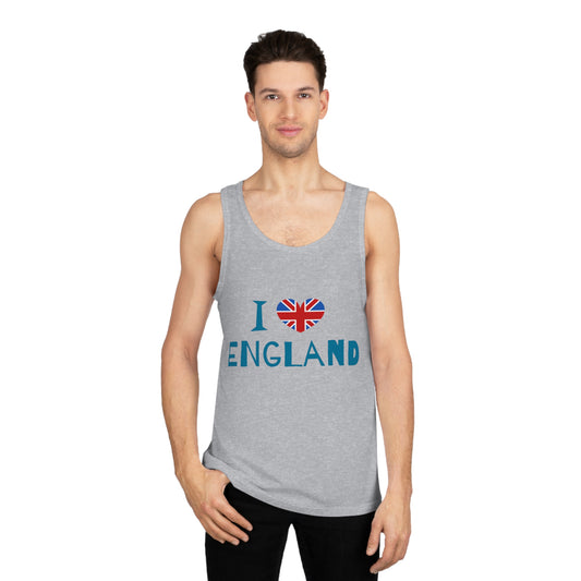 Unisex Softstyle™ Tank Top - I love England