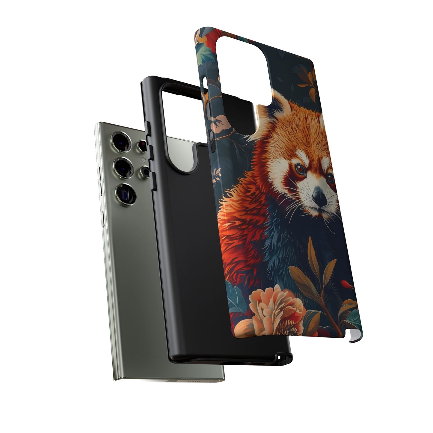 Cute Red Panda Phone Case, Wildlife Lover Gift, Tough Cases for iPhone, Nature-Themed Phone Cover, Animal Art Shell, Cute Tech Accessories