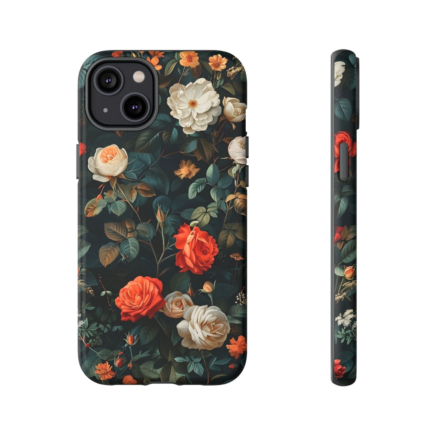 Floral Phone Case | Tough Cases with Elegant Design | Gift for Her, Mother's Day, Birthdays, Personalized, Trendy Tech Accessories