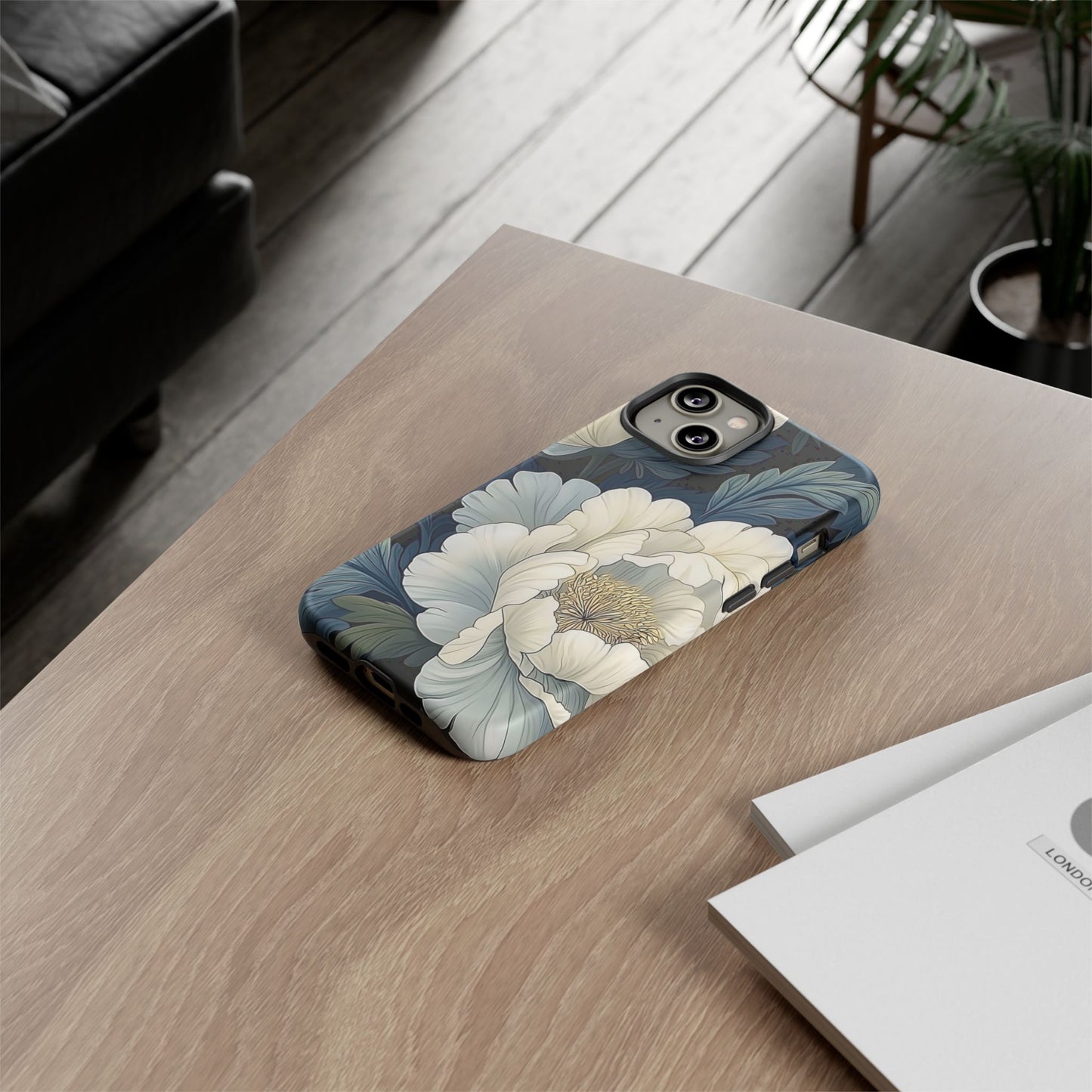 Floral Phone Case - Elegant Tough Cases for Nature Lovers, Stylish Protective Cover for Gifts, Birthdays, Mom's Day, Floral Design