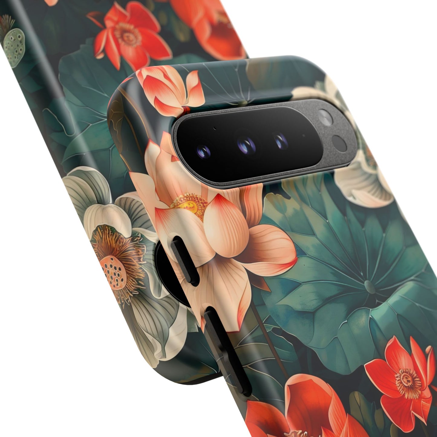 Flower Phone Case, Floral Phone Cover, Tough Case for Floral Lovers, Gift for Her, Stylish Tech Accessories