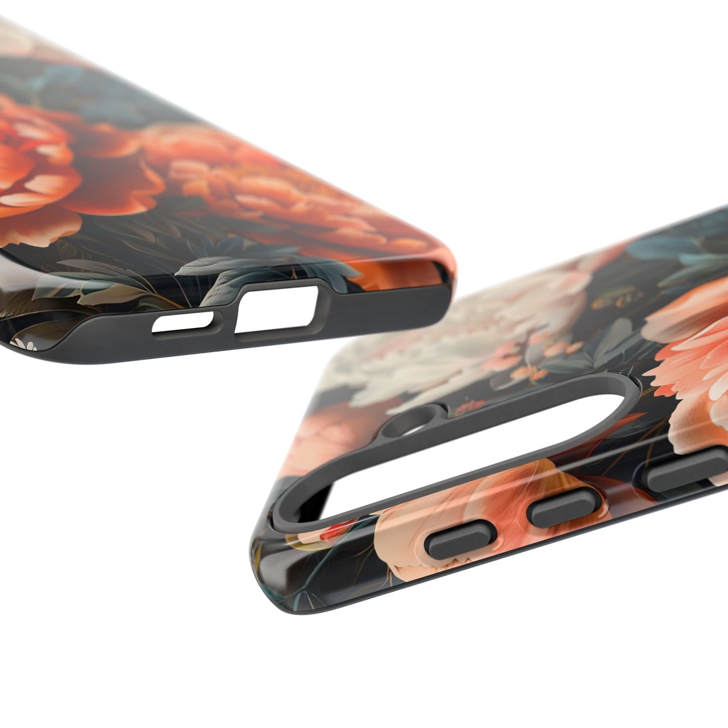 Floral Phone Case - Tough Cases, Durable Cover, Flower Design, Unique Gift, Phone Accessories