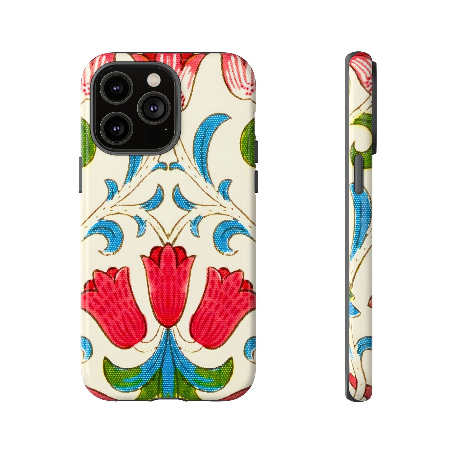 Floral Phone Case - Tough Cases | Stylish Protection, Gift for Her, Boho Phone Cover, Spring Accessory, Cute Tech