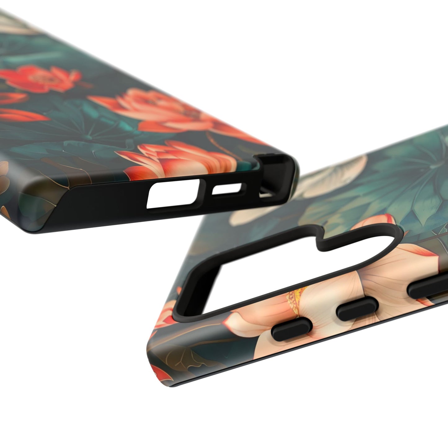 Flower Phone Case, Floral Phone Cover, Tough Case for Floral Lovers, Gift for Her, Stylish Tech Accessories