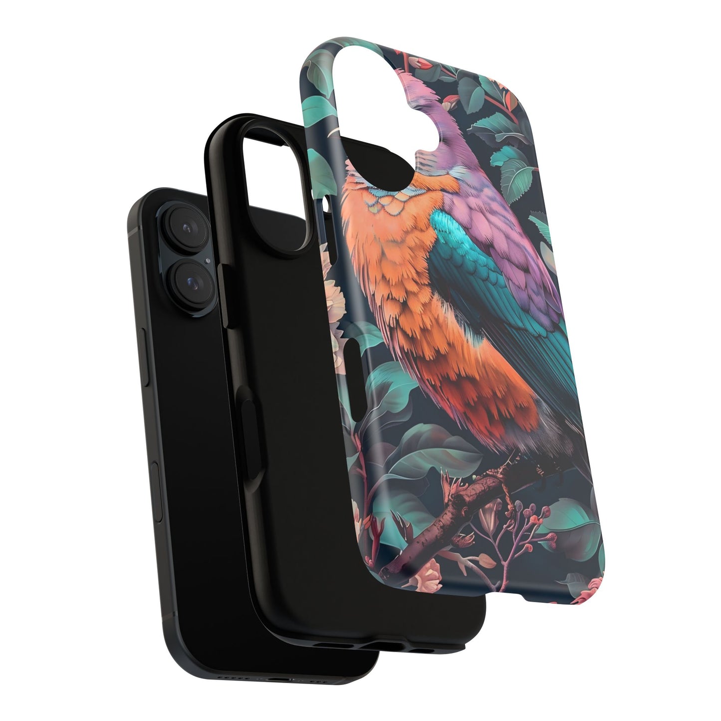 Tough Cases | Colorful Bird Phone Case, Vibrant Animal Design, Unique Gift for Nature Lovers, Perfect for Holidays & Birthdays