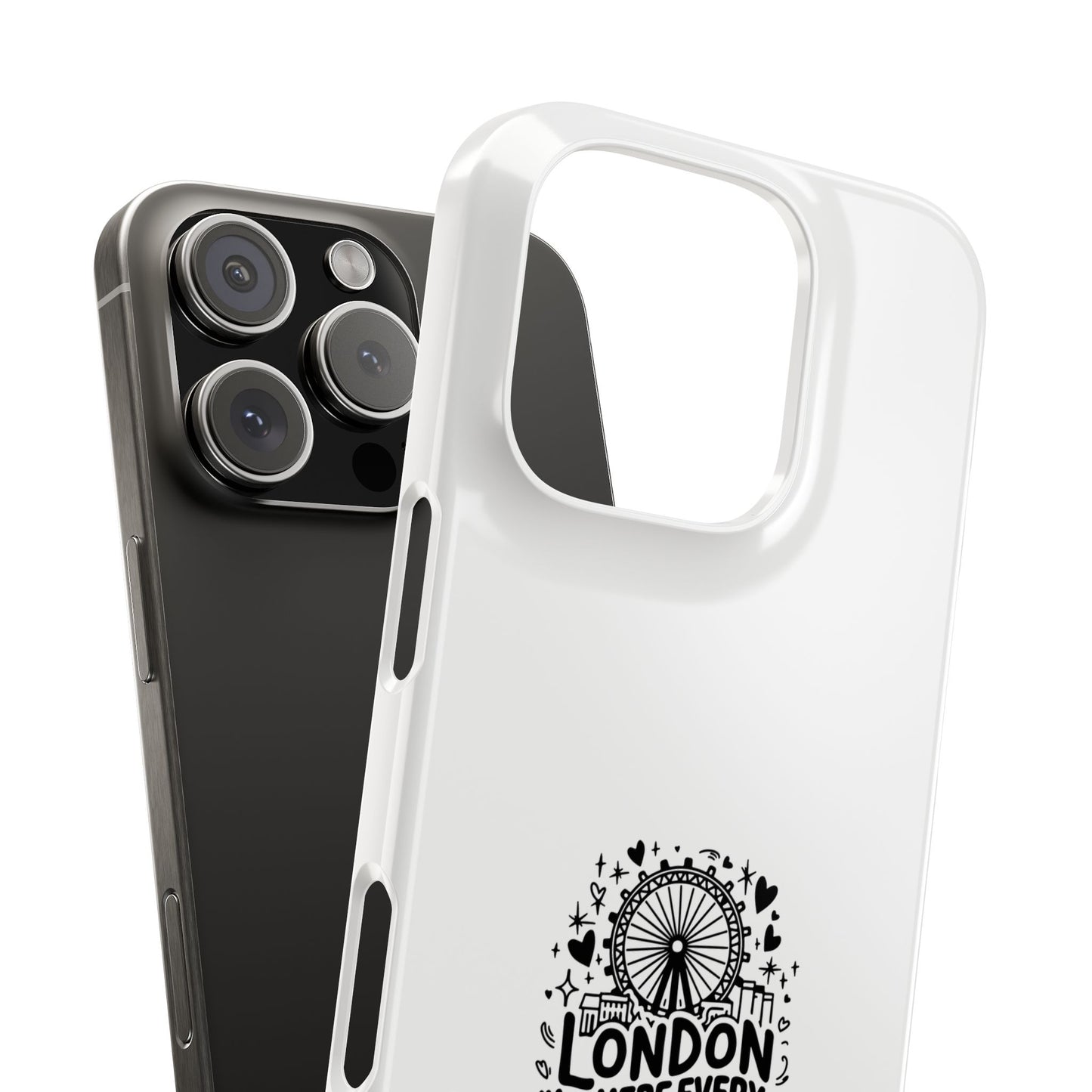Stylish London Phone Case - Where Every Street Tells a Story, Gift for Travelers, Unique Decor, Travel Souvenir, Phone Accessories