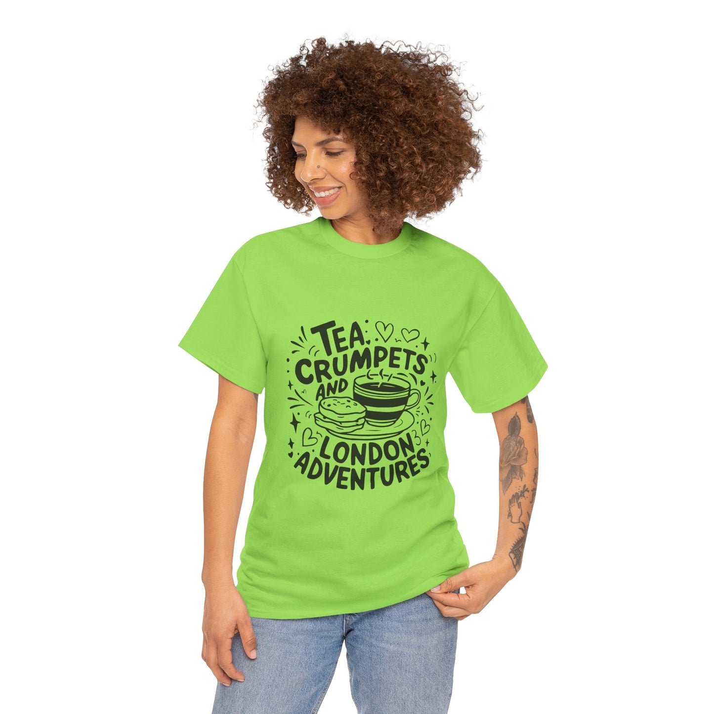 Unisex Heavy Cotton Tee - London Advenures