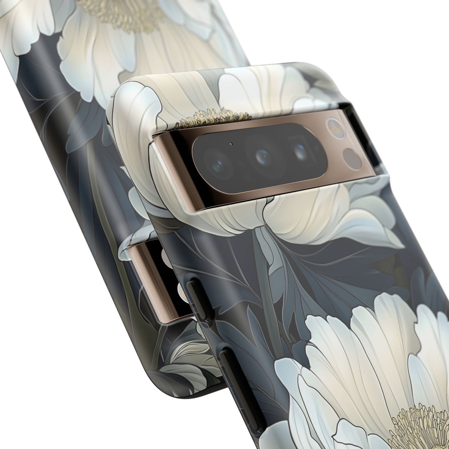 Elegant Floral Phone Case, Floral iPhone Cover, Flower Art Phone Case, Eco-Friendly Mobile Protection, Tough & Stylish Phone Case