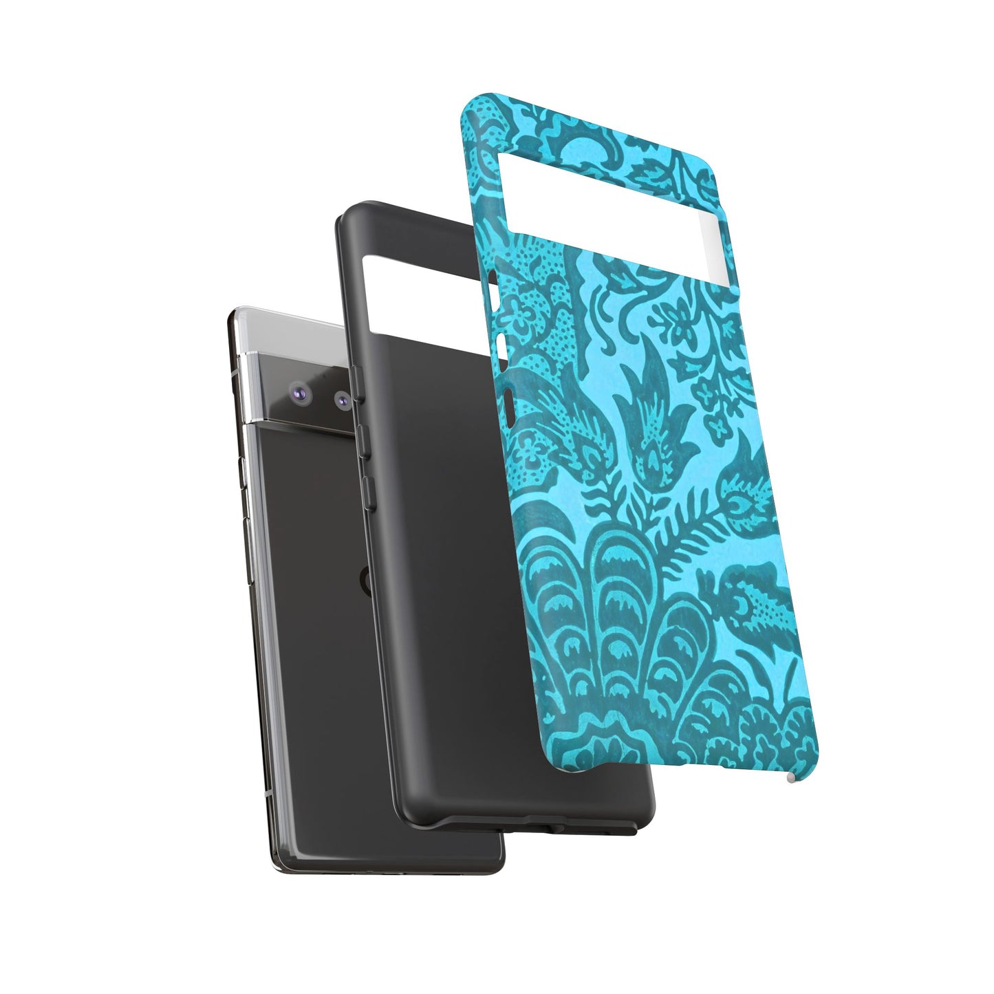 Bohemian Phone Case, Tough Floral Phone Cover, Artistic Phone Protector, Gift for Her, Unique Tech Accessories
